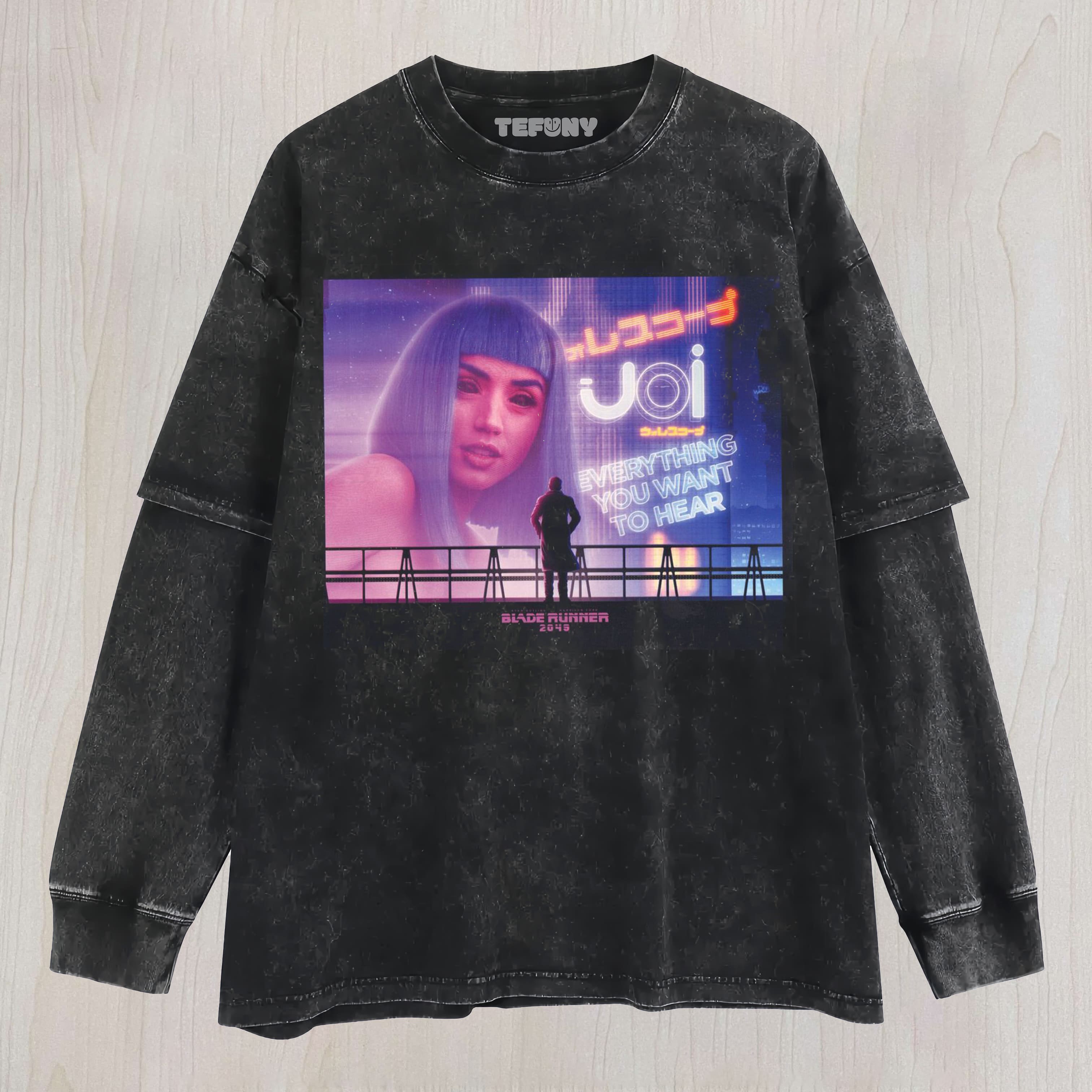 BLADE RUNNER 2049 2 UNISEX TEE, TANK TOP, LAYERED LS, SWEATSHIRT & HOODIE