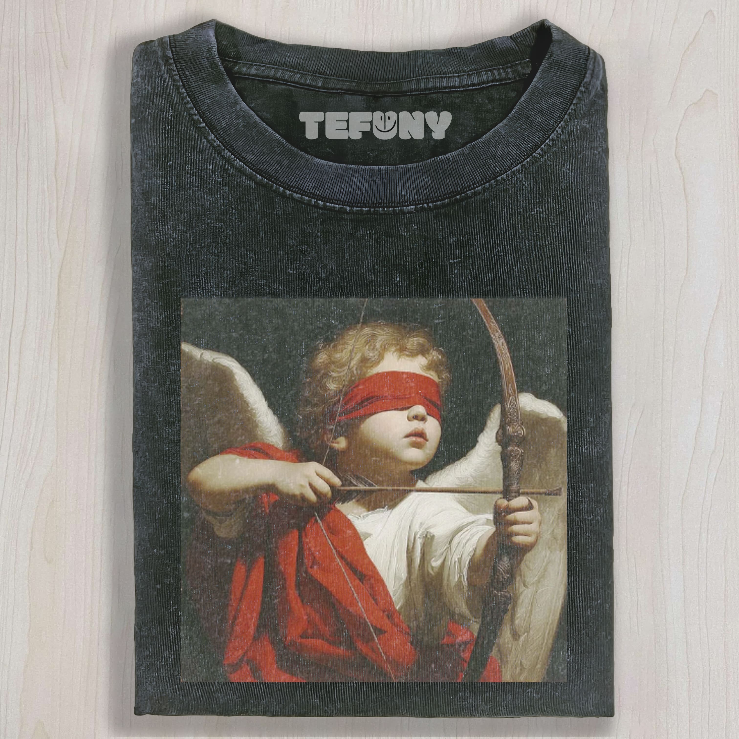 BLINDFOLDED CUPID UNISEX TEE, TANK TOP, LAYERED LS, SWEATSHIRT & HOODIE