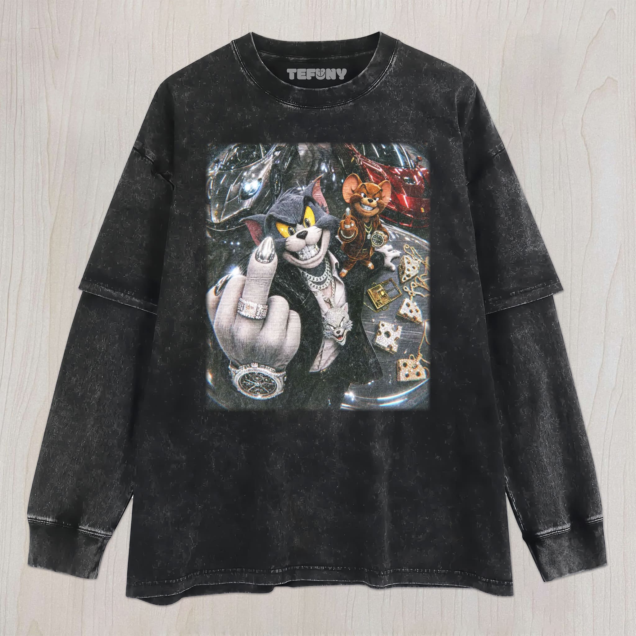 BLING CAR KINGS T-SHIRT UNISEX TEE, TANK TOP, LAYERED LS, SWEATSHIRT & HOODIE