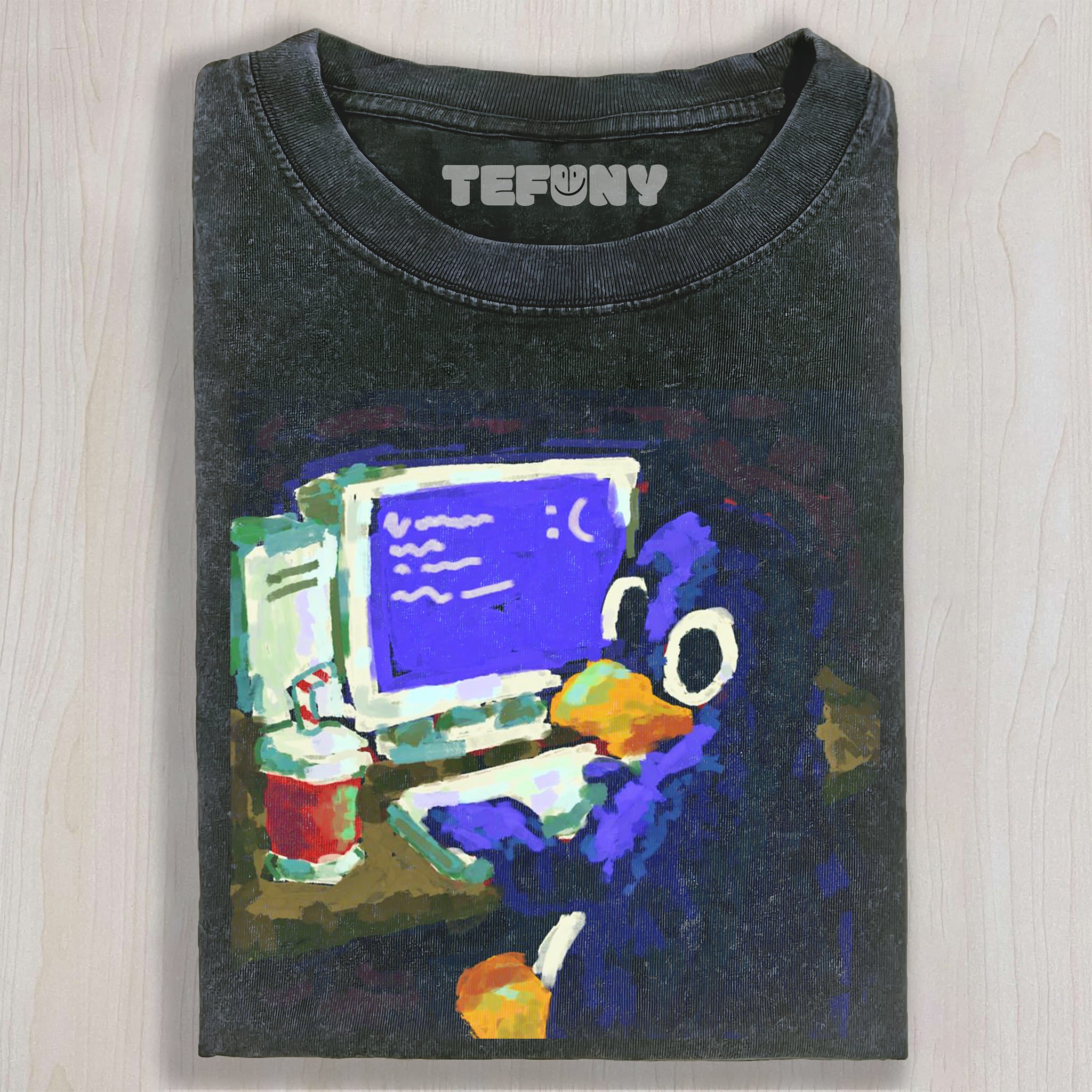 BLUE PENGUIN UNISEX TEE, TANK TOP, LAYERED LS, SWEATSHIRT & HOODIE