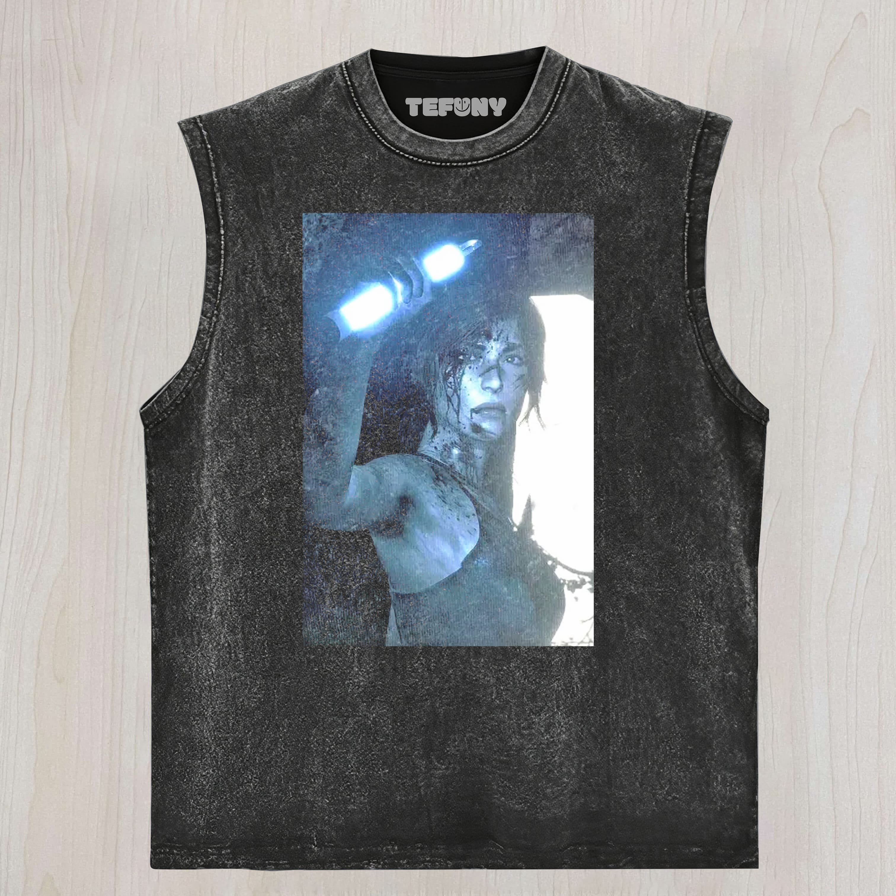 BLUE GLOW SURVIVALIS T UNISEX TEE, TANK TOP, LAYERED LS, SWEATSHIRT & HOODIE