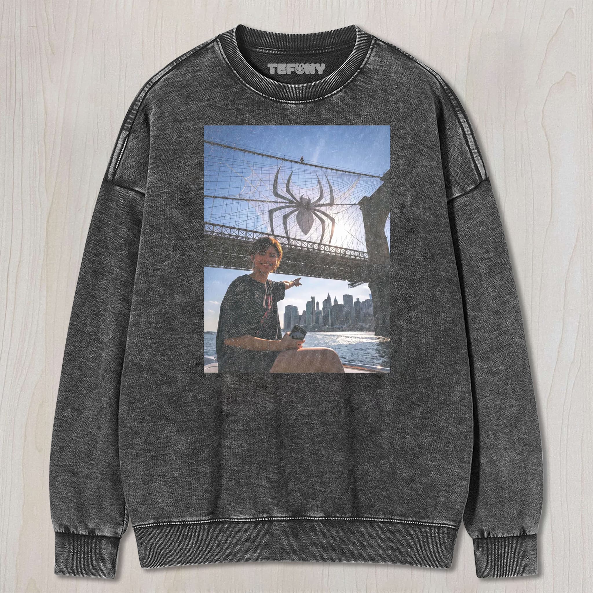 BOAT RIDE CITY SCENE UNISEX TEE, TANK TOP, LAYERED LS, SWEATSHIRT & HOODIE