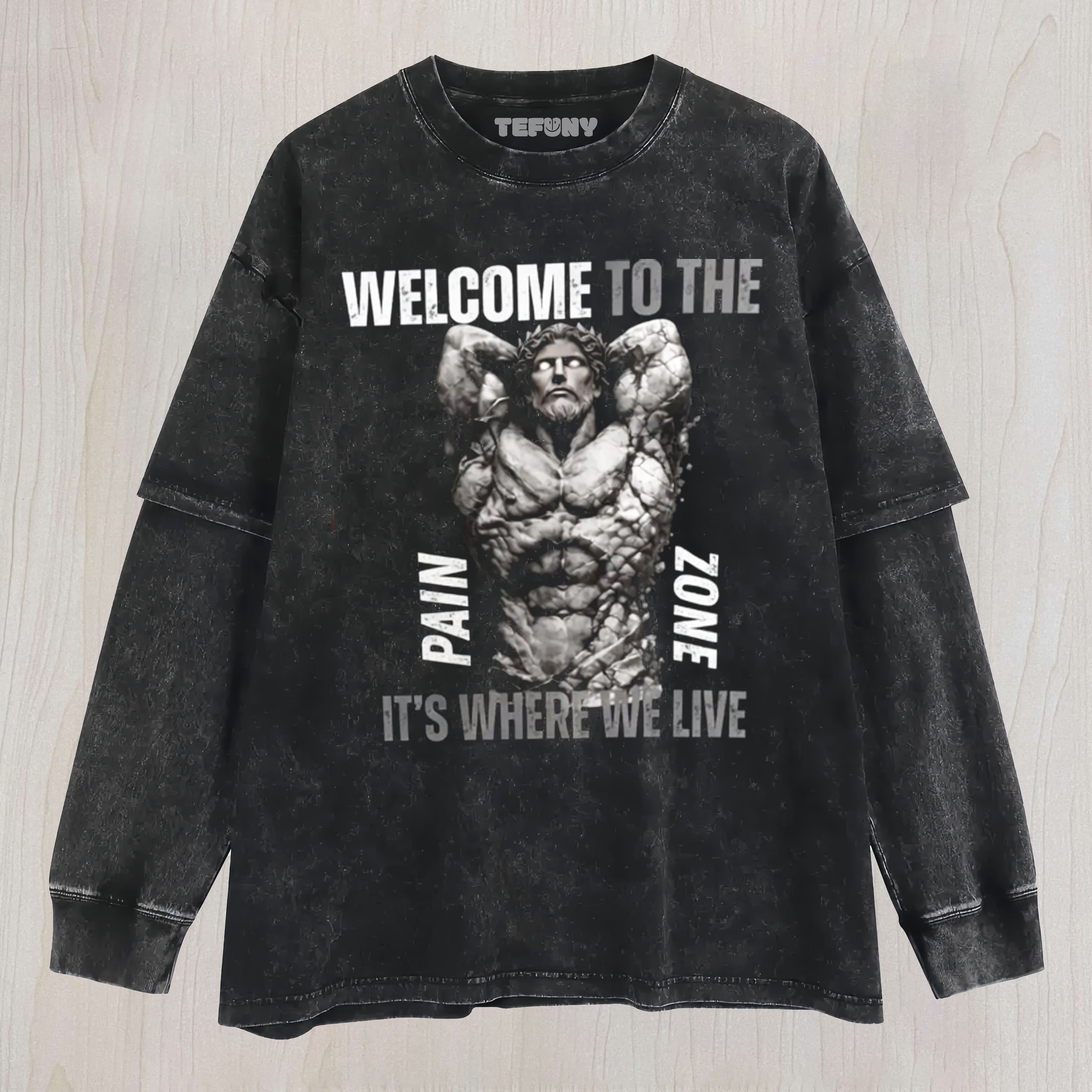 BODYBUILDING MOTIVATION SHIRT UNISEX TEE, TANK TOP, LAYERED LS, SWEATSHIRT & HOODIE