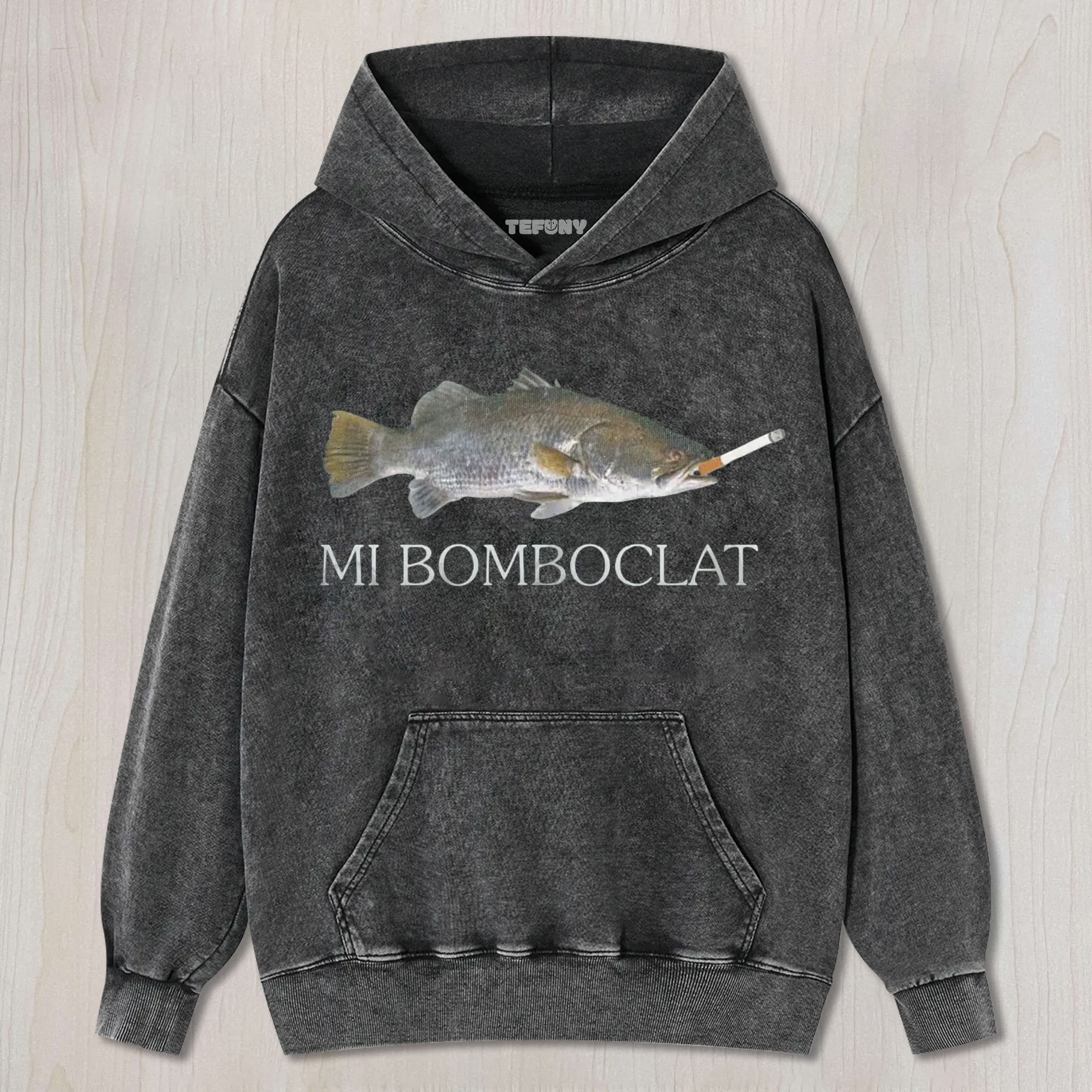 BOMBOCLAT FISH MEME T-SHIRT