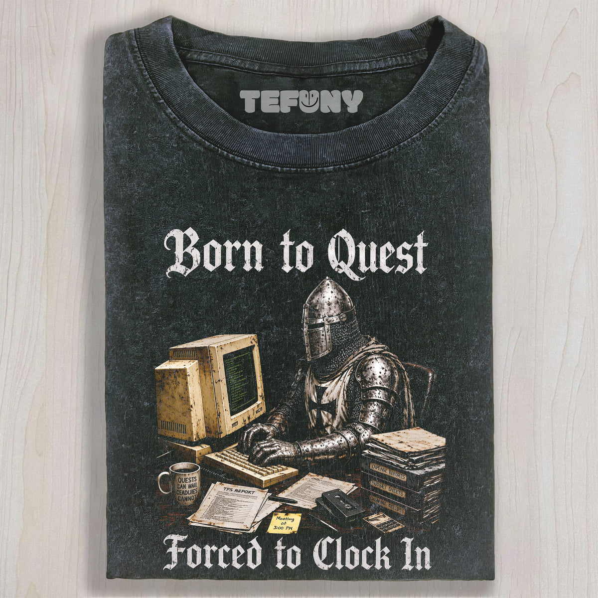 BORN TO QUEST UNISEX TEE, TANK TOP, LAYERED LS, SWEATSHIRT & HOODIE