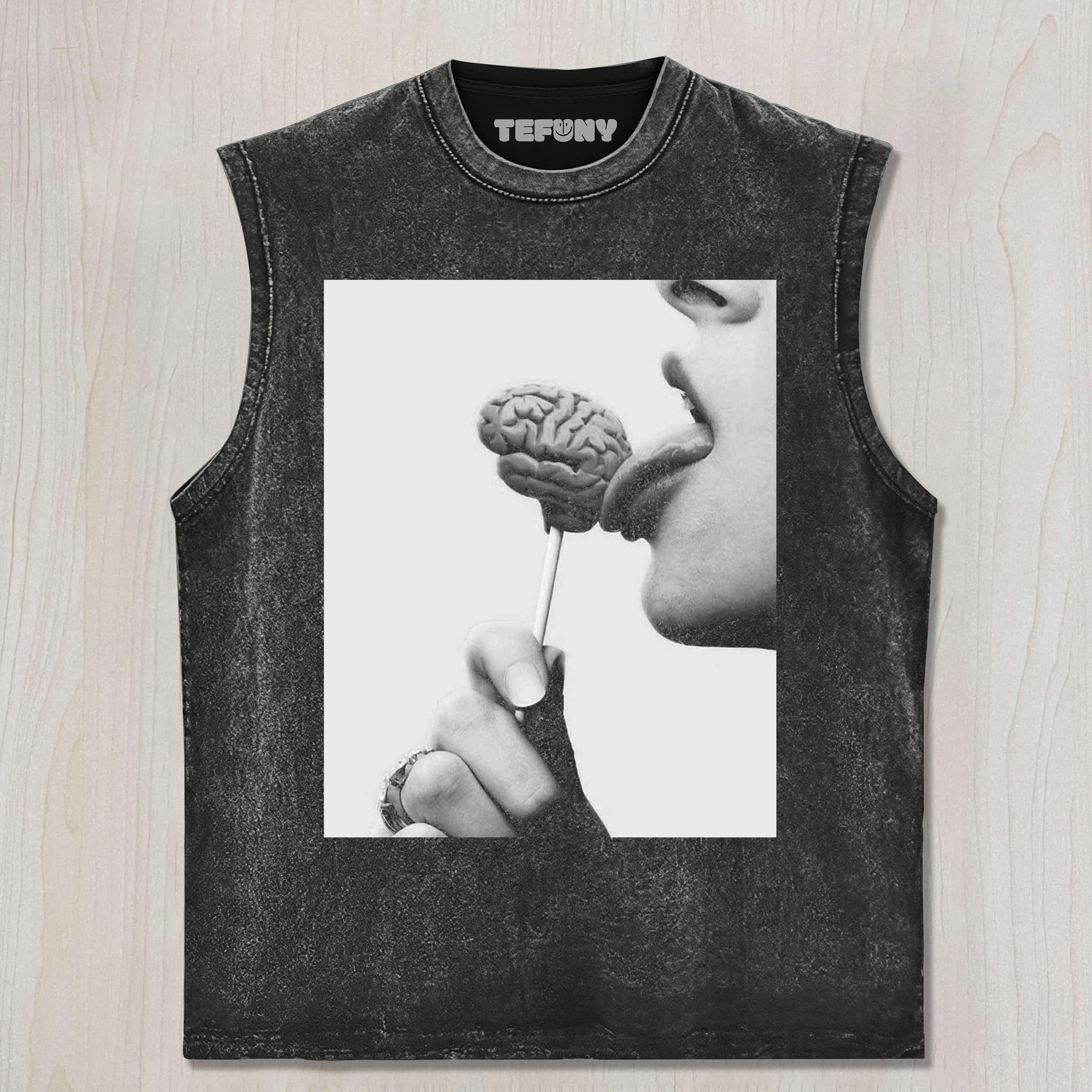 BRAIN LOLLIPOP UNISEX TEE, TANK TOP, LAYERED LS, SWEATSHIRT & HOODIE