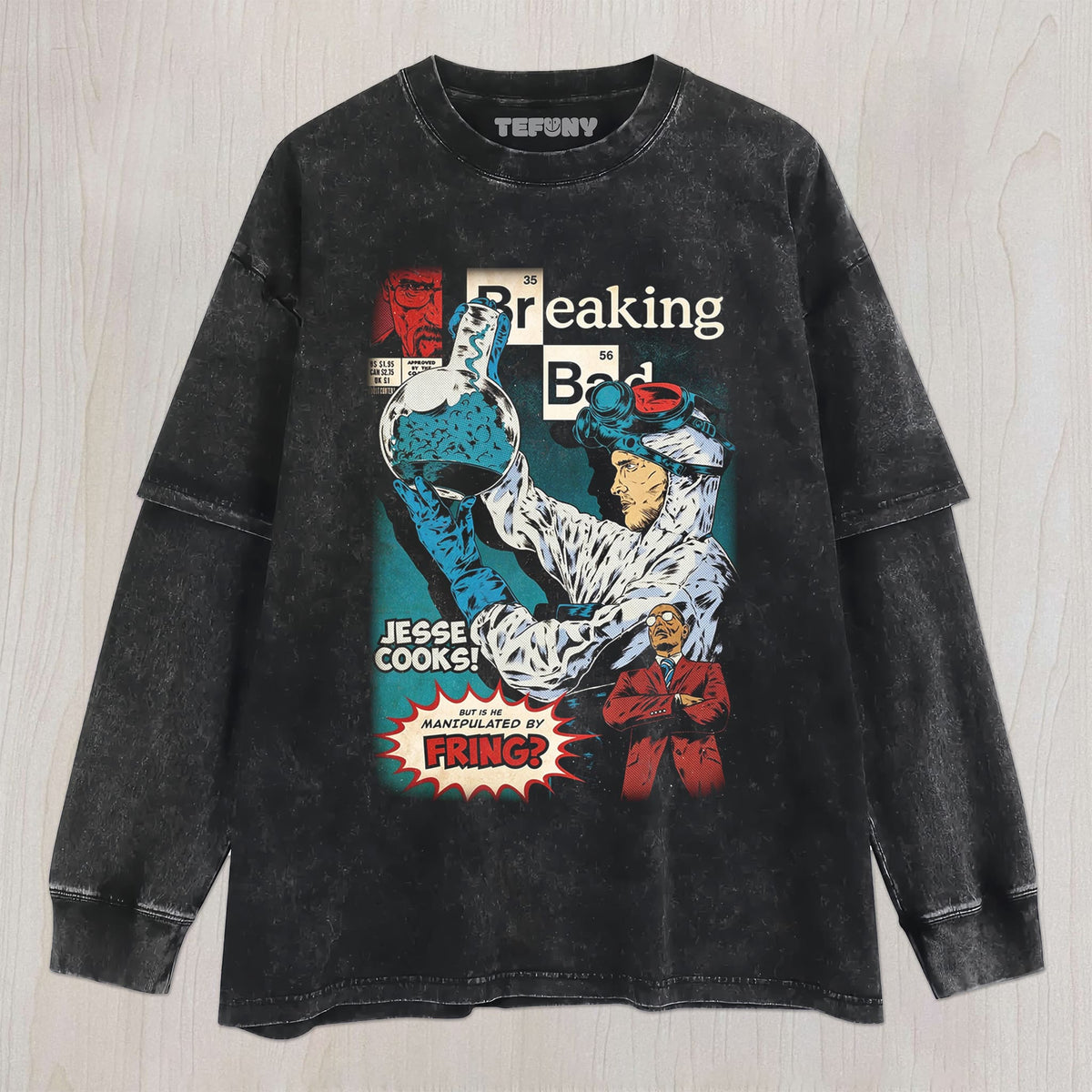 BREAKING BAD N6 UNISEX TEE, TANK TOP, LAYERED LS, SWEATSHIRT & HOODIE