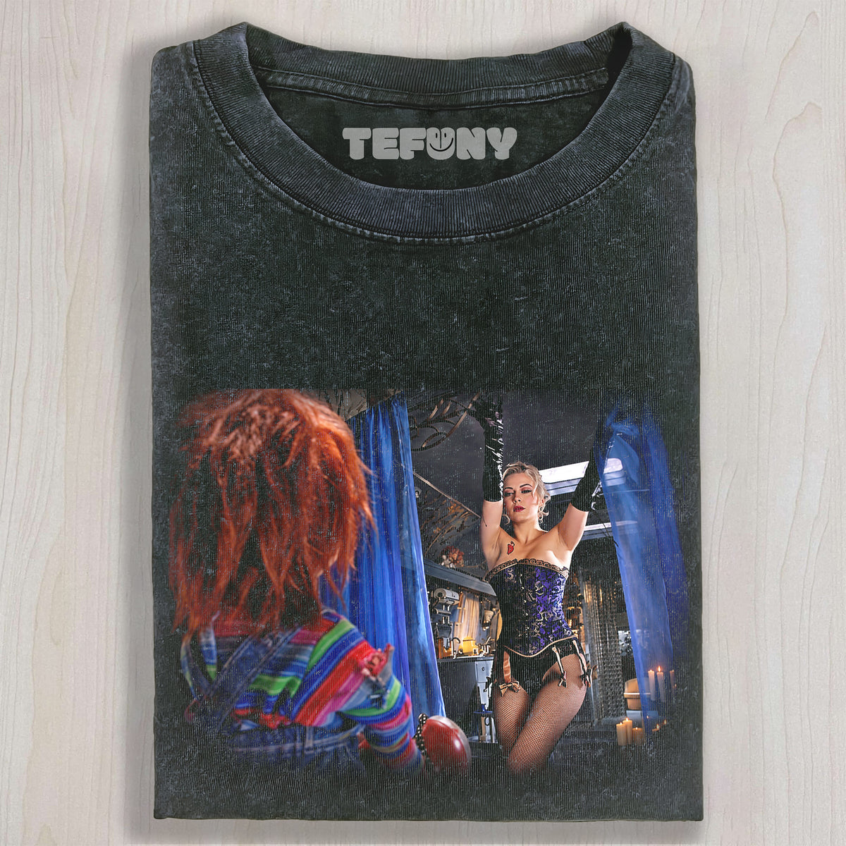 BRIDE OF CHUCKY MEME UNISEX TEE, TANK TOP, LAYERED LS, SWEATSHIRT & HOODIE