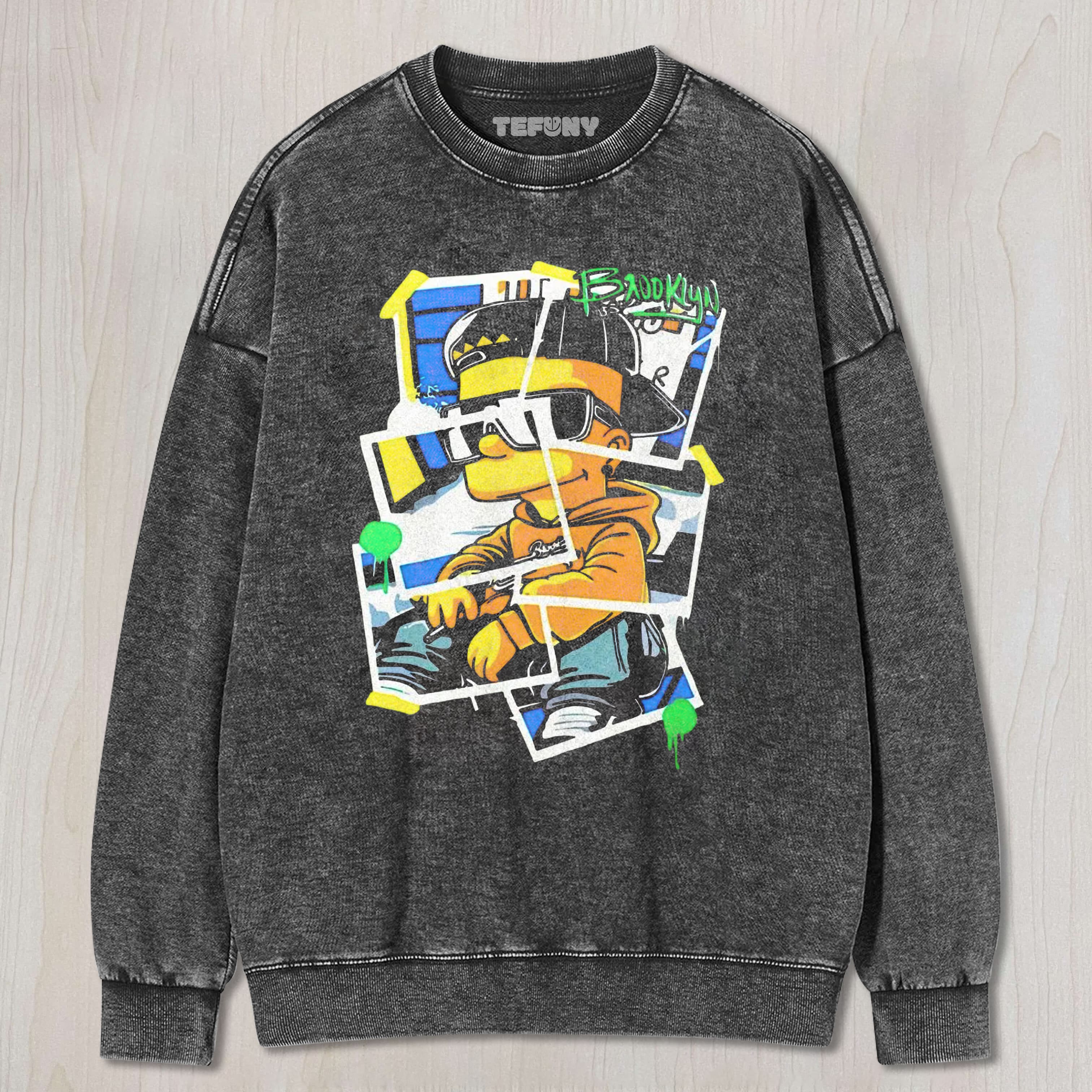 BROOKLYN STREET STYLE UNISEX TEE, TANK TOP, LAYERED LS, SWEATSHIRT & HOODIE