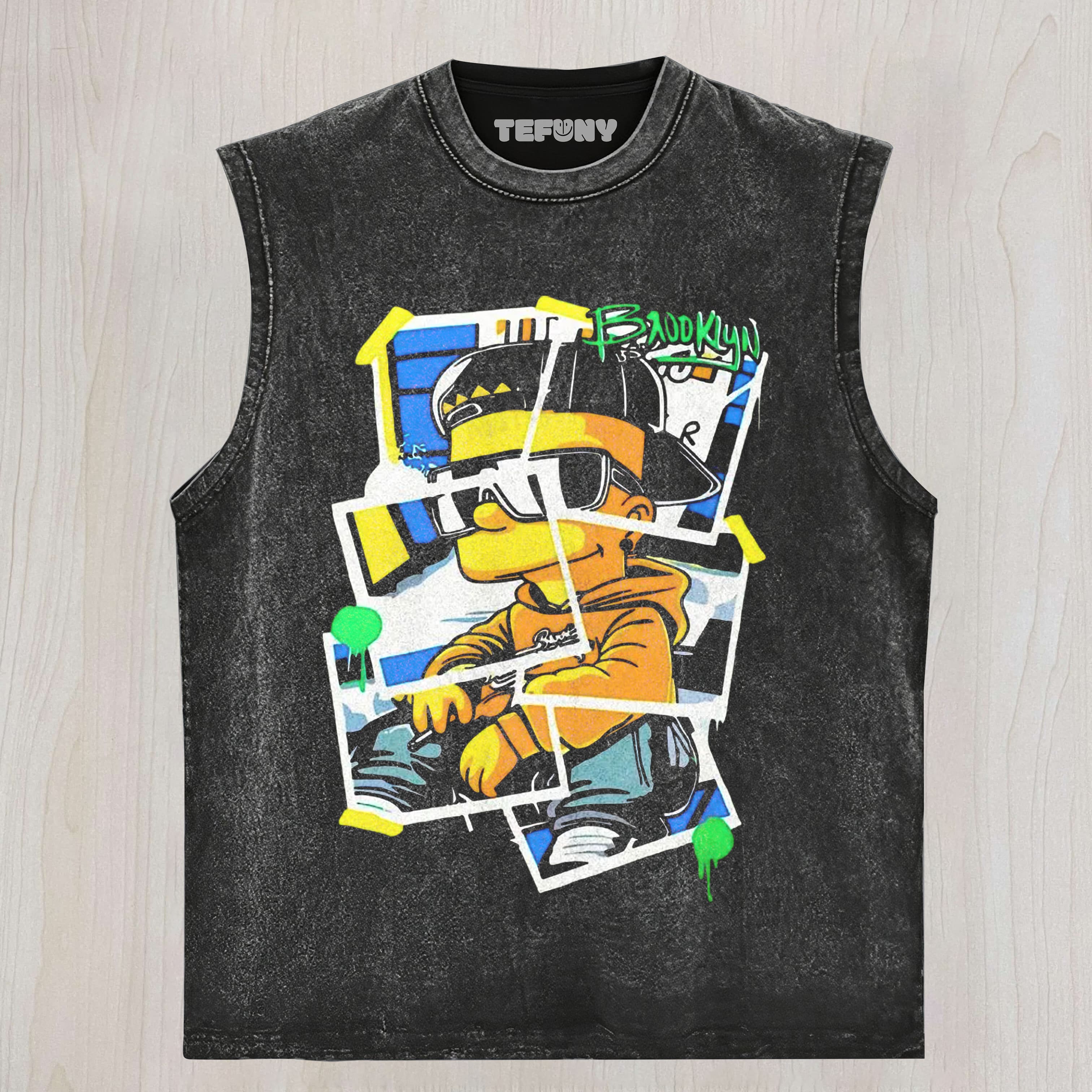 BROOKLYN STREET STYLE UNISEX TEE, TANK TOP, LAYERED LS, SWEATSHIRT & HOODIE