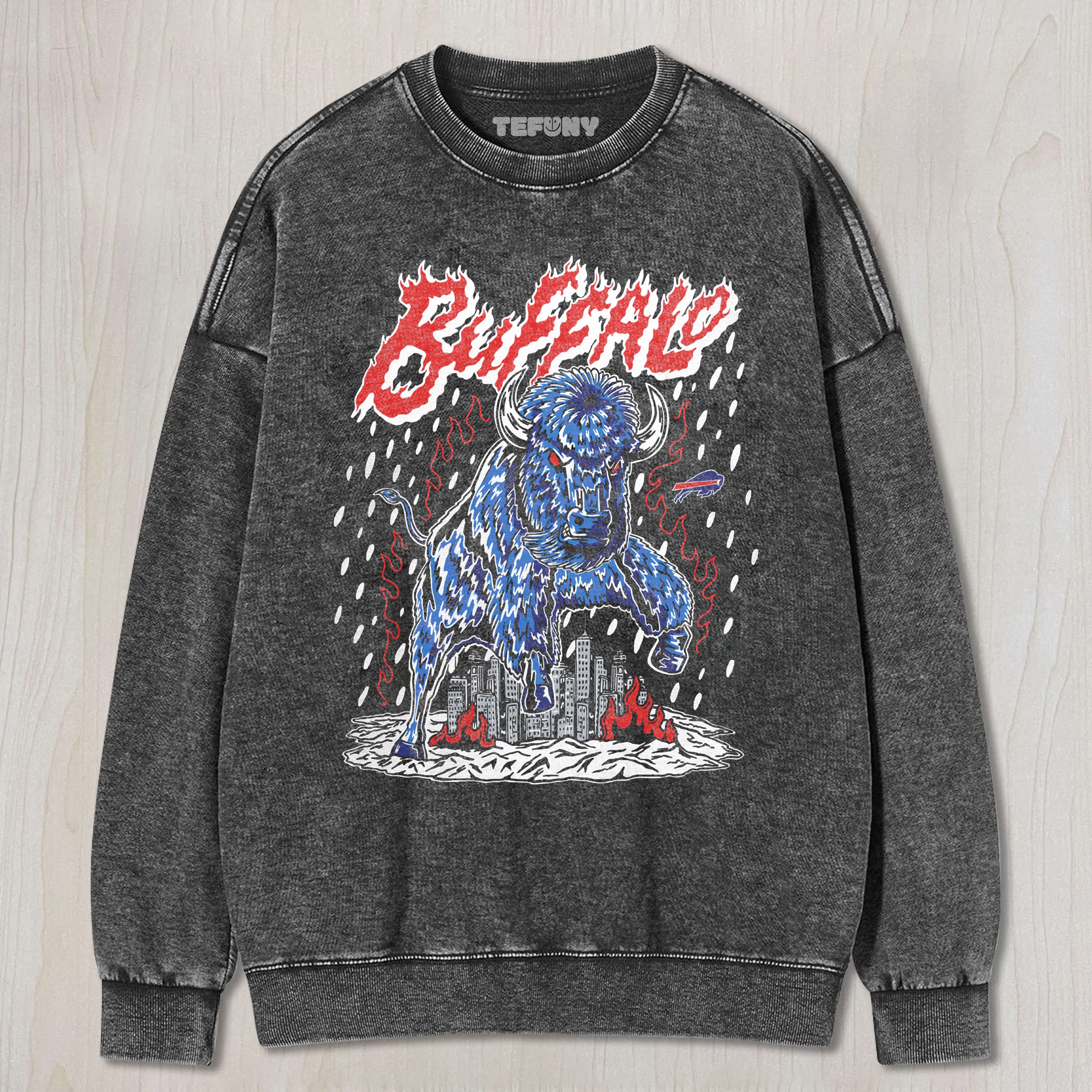 BUFFALO CHARGE TEE & SWEAT & HOOD