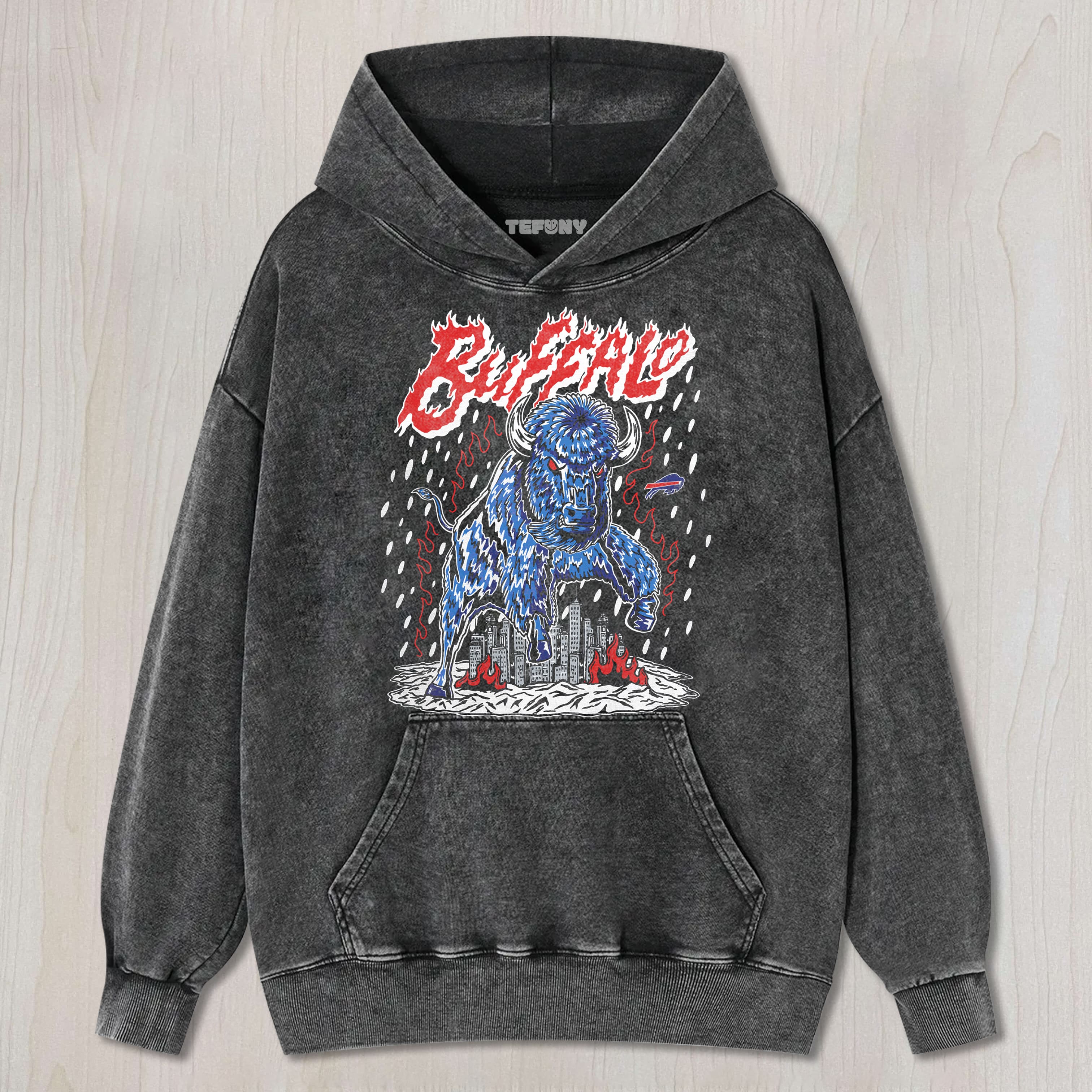 BUFFALO CHARGE TEE & SWEAT & HOOD