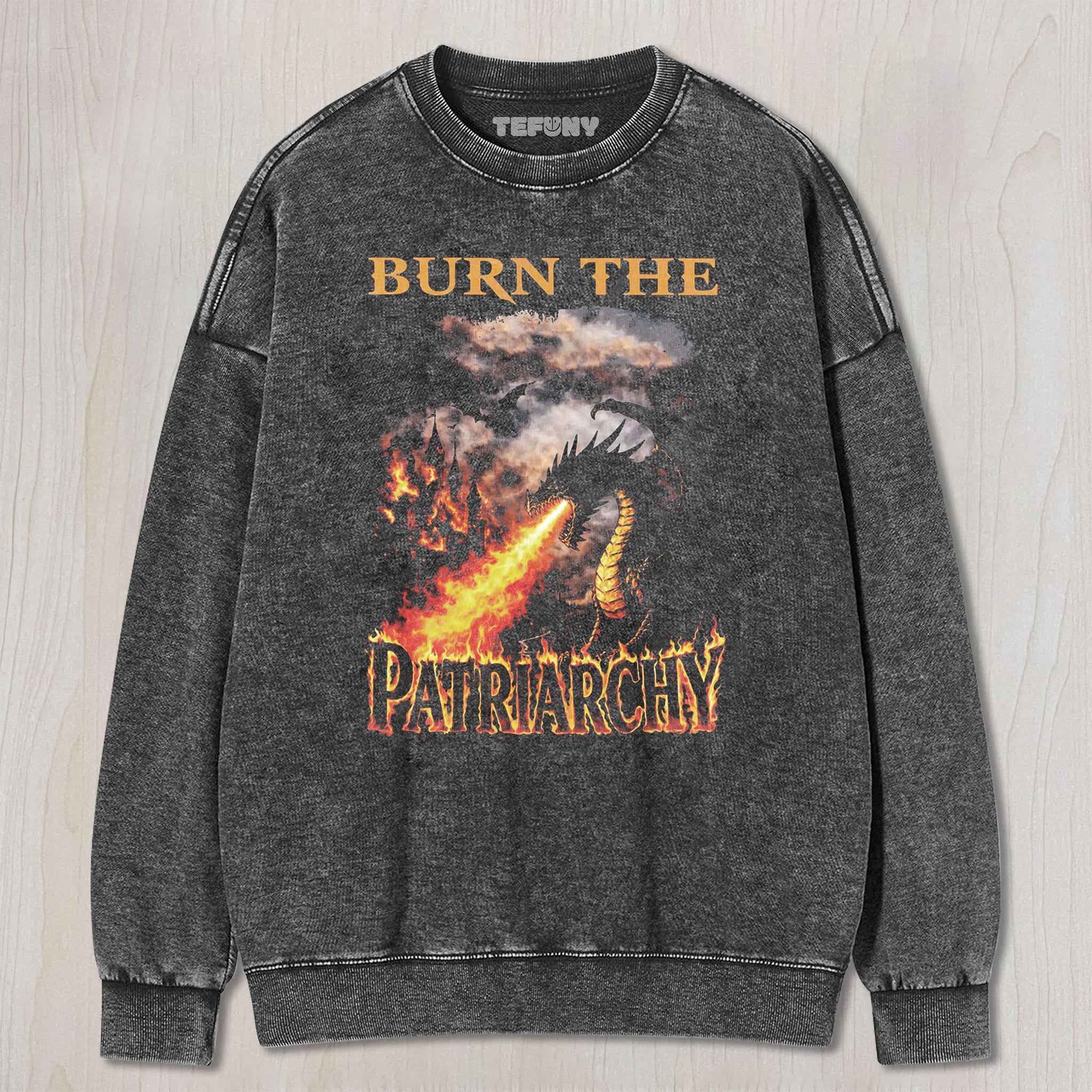 BURN THE PATRIARCHY UNISEX TEE, TANK TOP, LAYERED LS, SWEATSHIRT & HOODIE