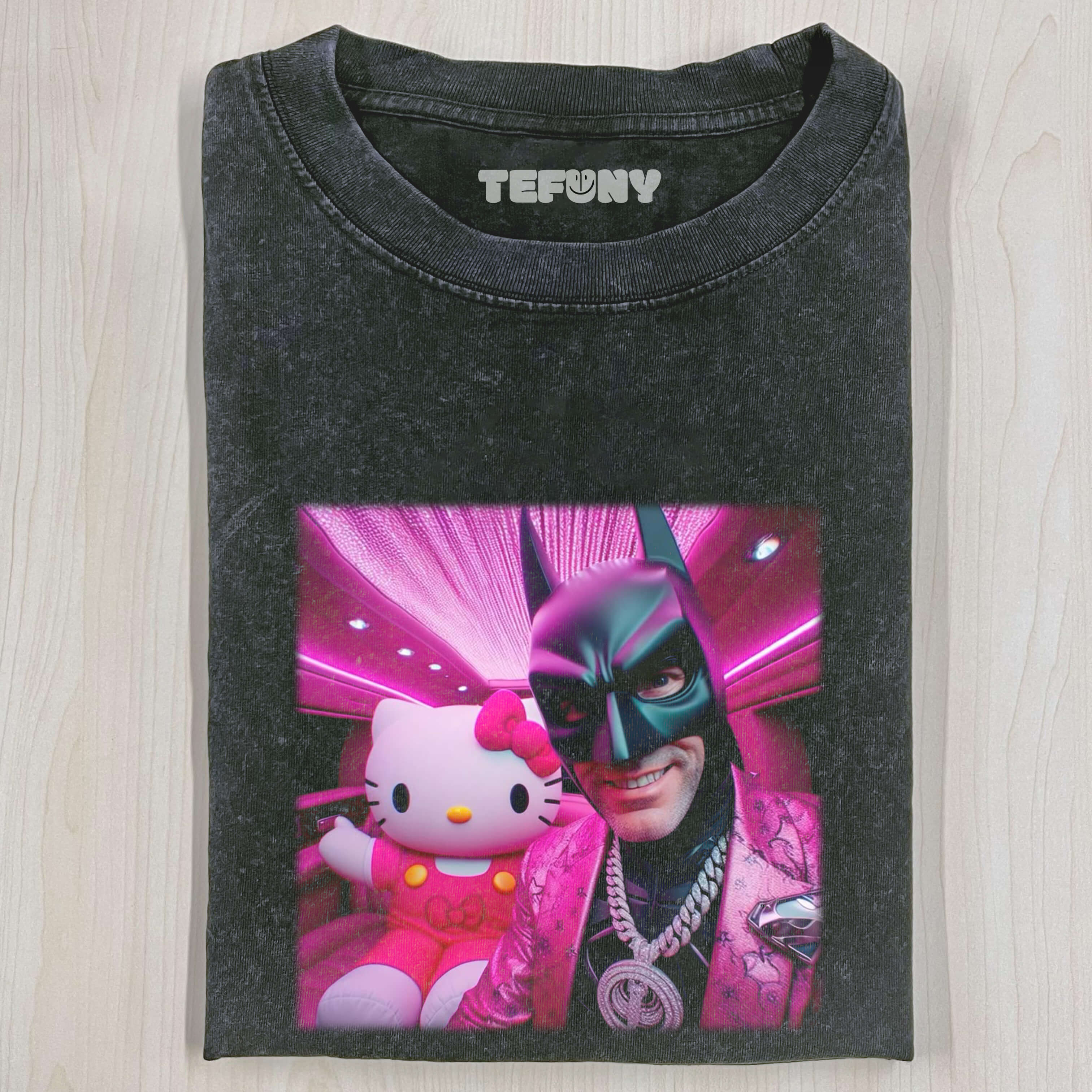 Batman and Hello Kitty TEE V1