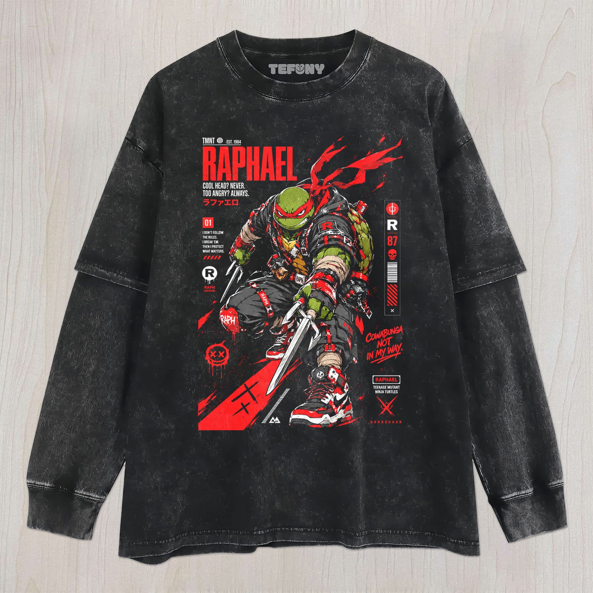 CAMISETA TURTLES UNISEX TEE, TANK TOP, LAYERED LS, SWEATSHIRT & HOODIE