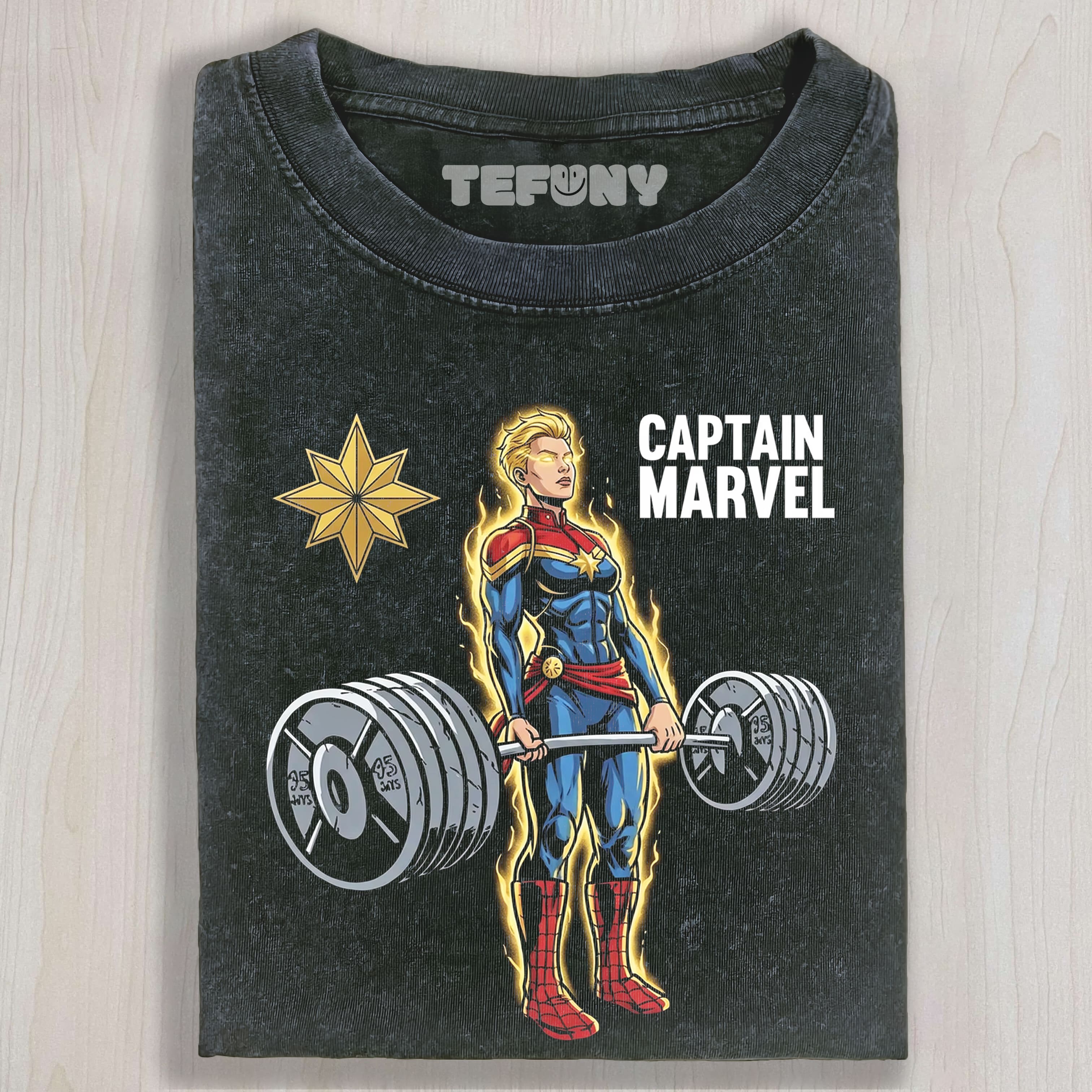 CAPTAIN MARVEL (MV) TEE & SWEAT & HOOD