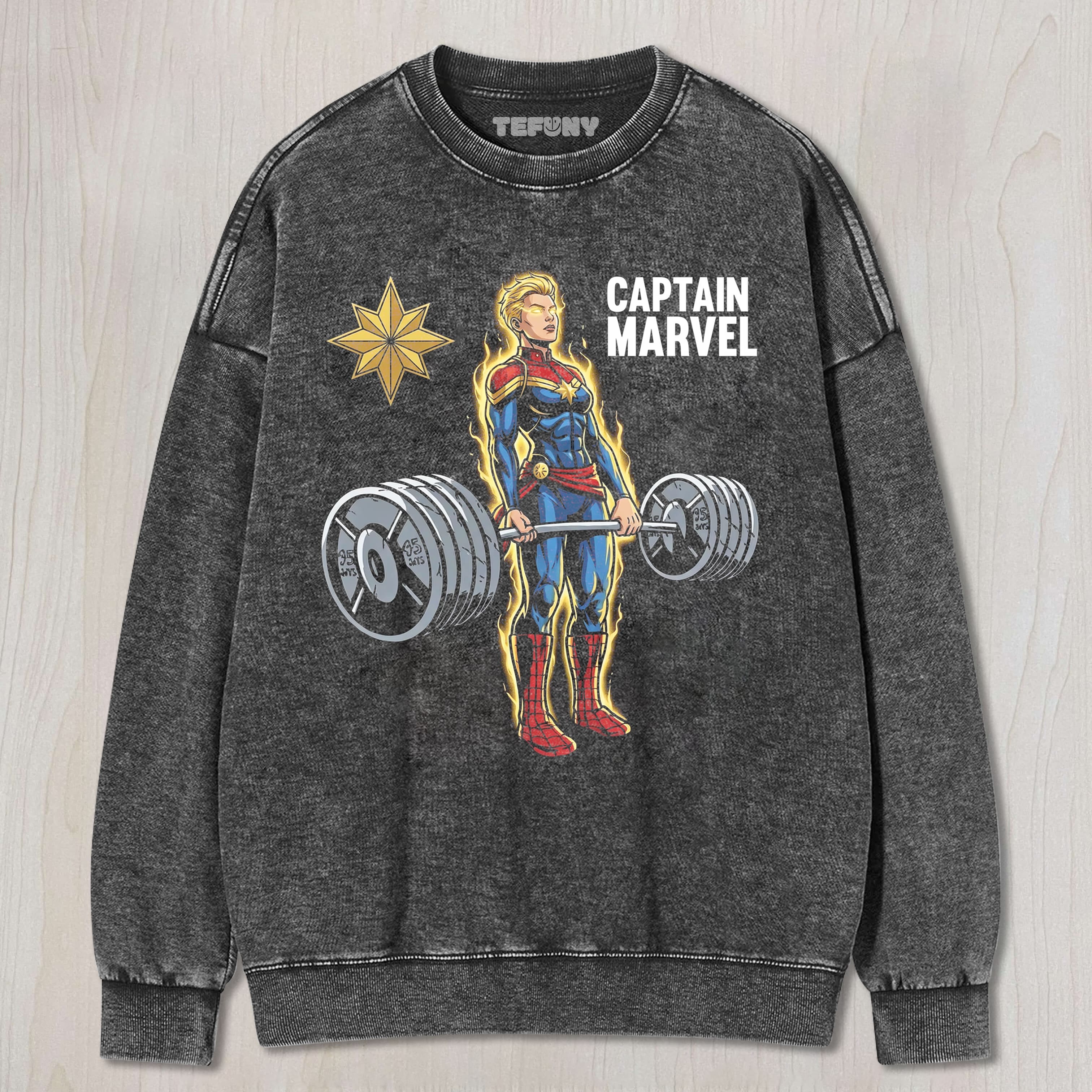CAPTAIN MARVEL (MV) TEE & SWEAT & HOOD