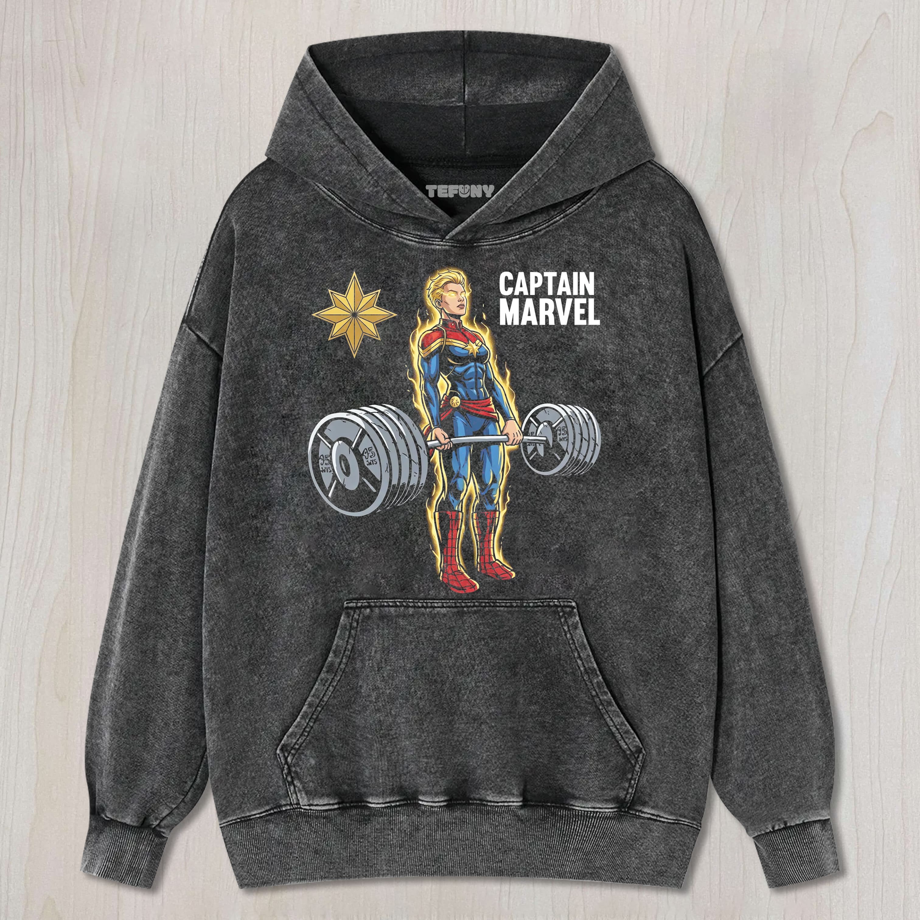 CAPTAIN MARVEL (MV) TEE & SWEAT & HOOD