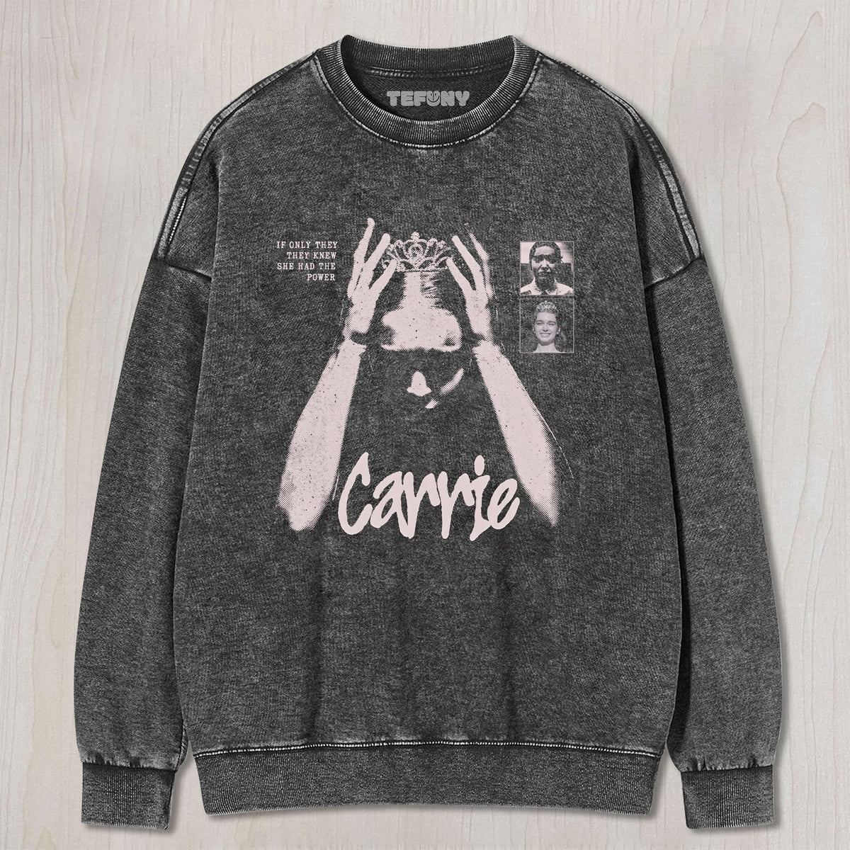 CARRIE MOVIE V3 UNISEX TEE, TANK TOP, LAYERED LS, SWEATSHIRT & HOODIE