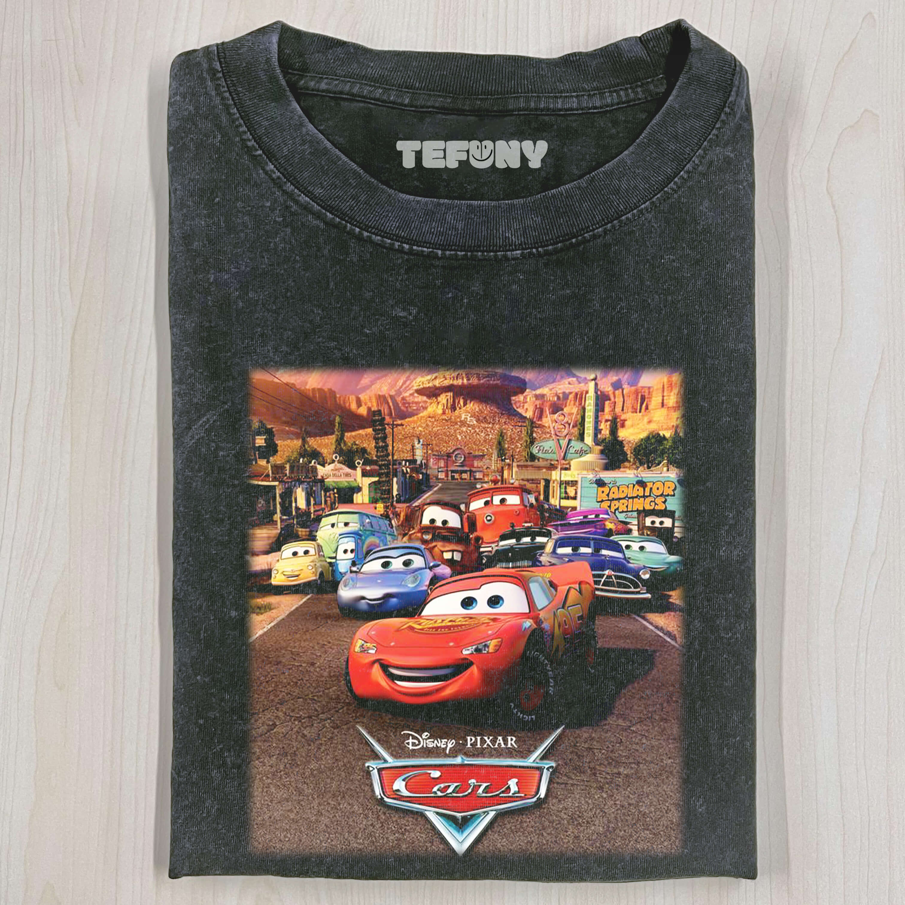 CARS POSTER T-SHIRT