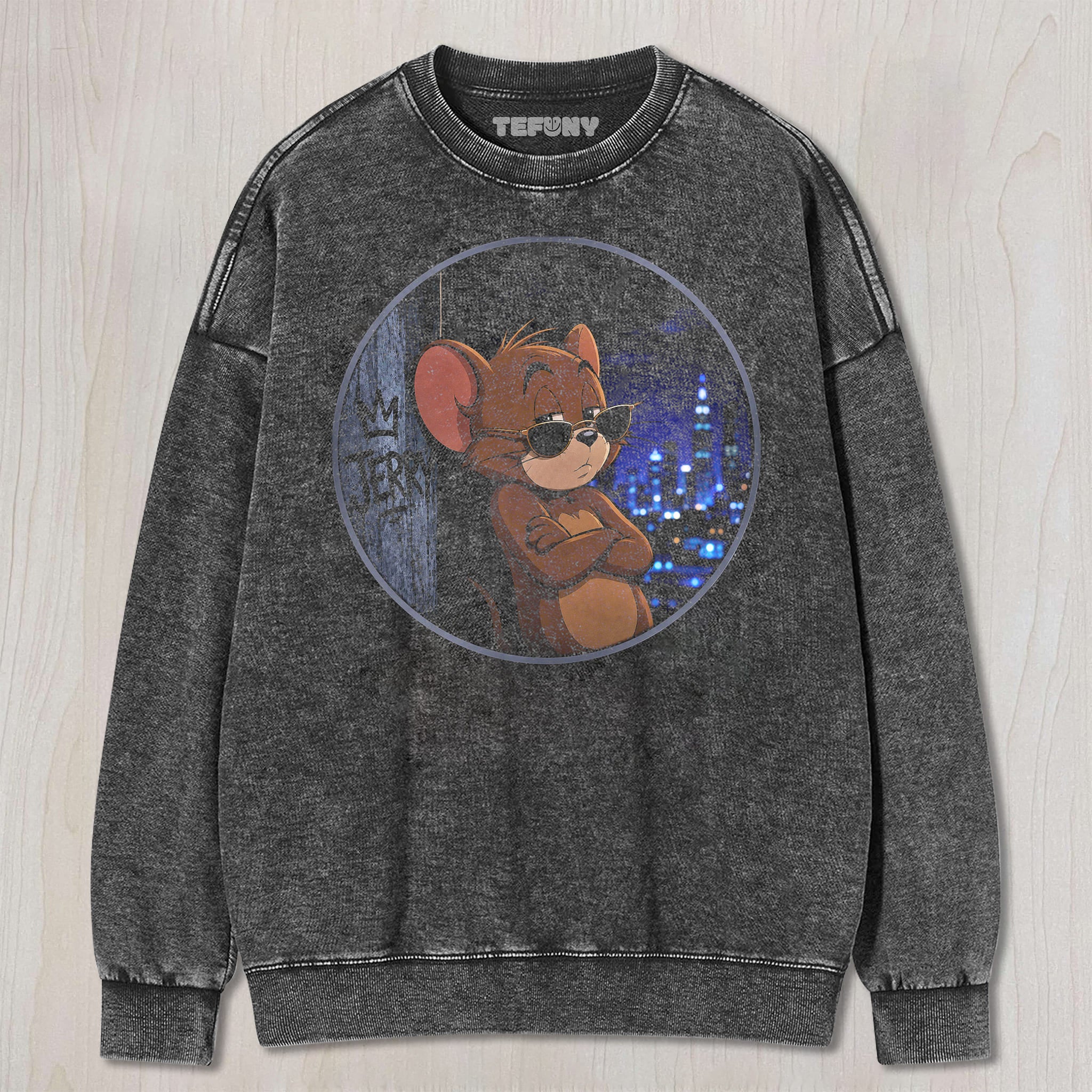 CARTOON COOL MOUSE UNISEX TEE, TANK TOP, LAYERED LS, SWEATSHIRT & HOODIE