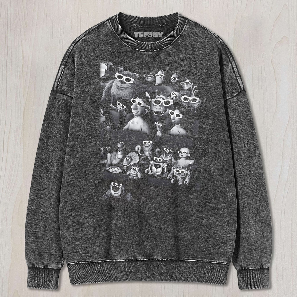 CARTOON GROUP PHOTO UNISEX TEE, TANK TOP, LAYERED LS, SWEATSHIRT & HOODIE
