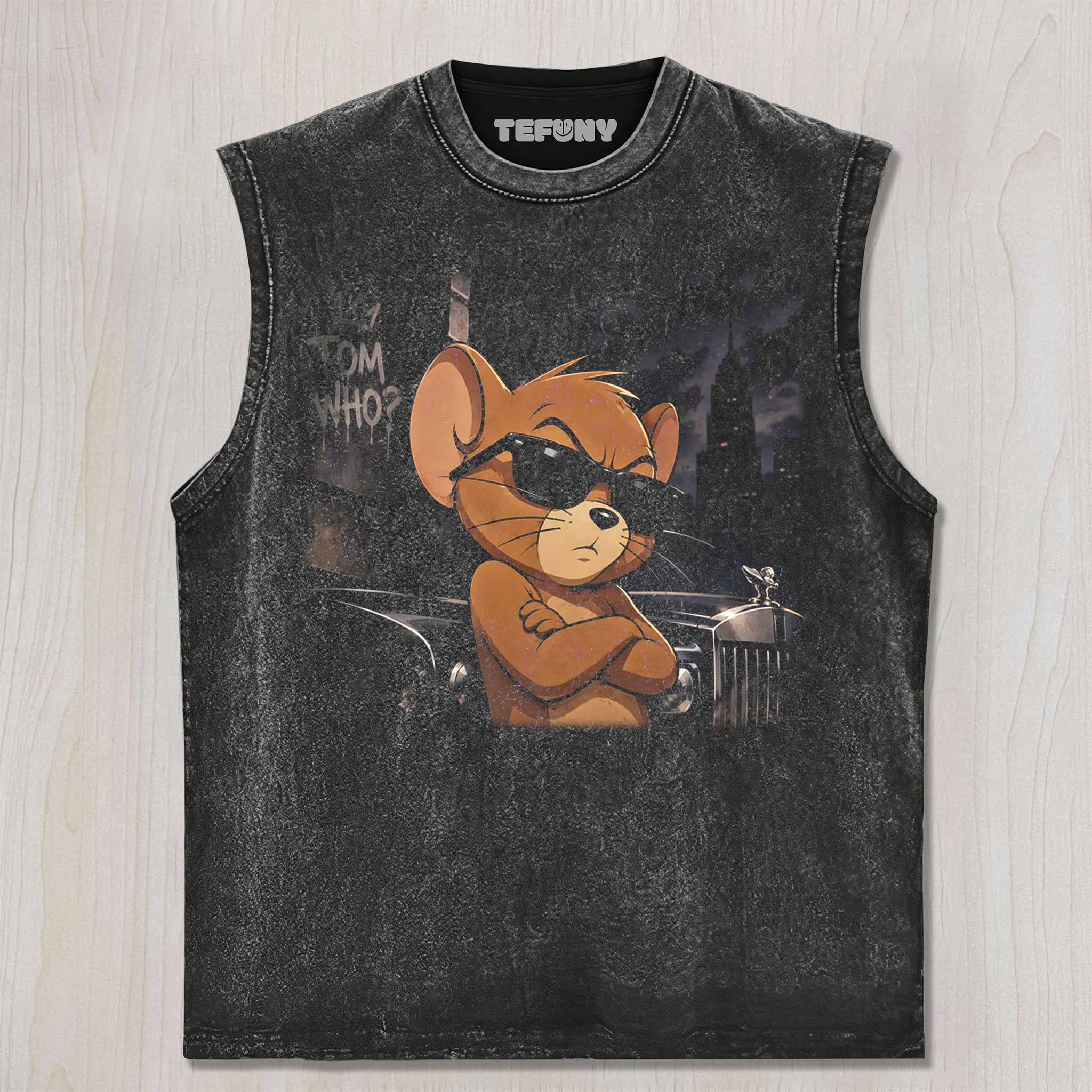 CARTOON MOUSE UNISEX TEE, TANK TOP, LAYERED LS, SWEATSHIRT & HOODIE