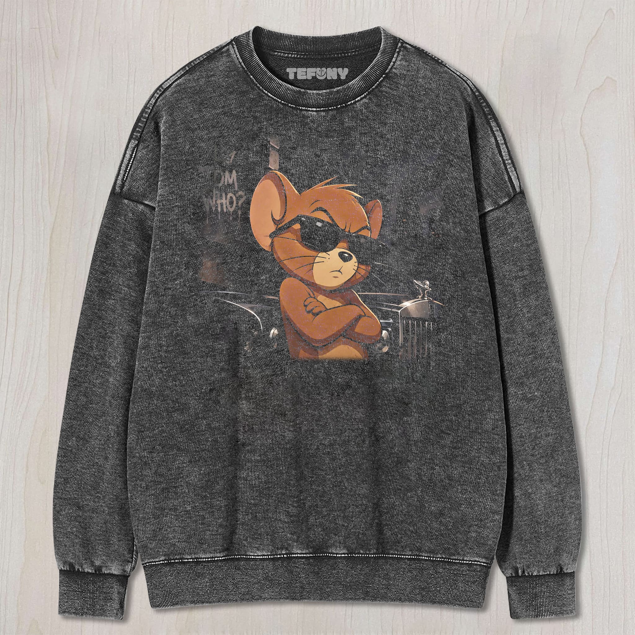 CARTOON MOUSE UNISEX TEE, TANK TOP, LAYERED LS, SWEATSHIRT & HOODIE