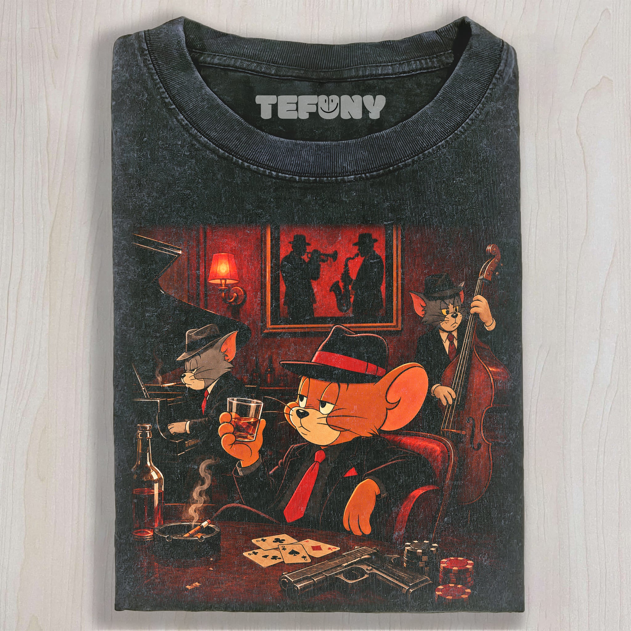 CARTOON MOUSE V1 UNISEX TEE, TANK TOP, LAYERED LS, SWEATSHIRT & HOODIE