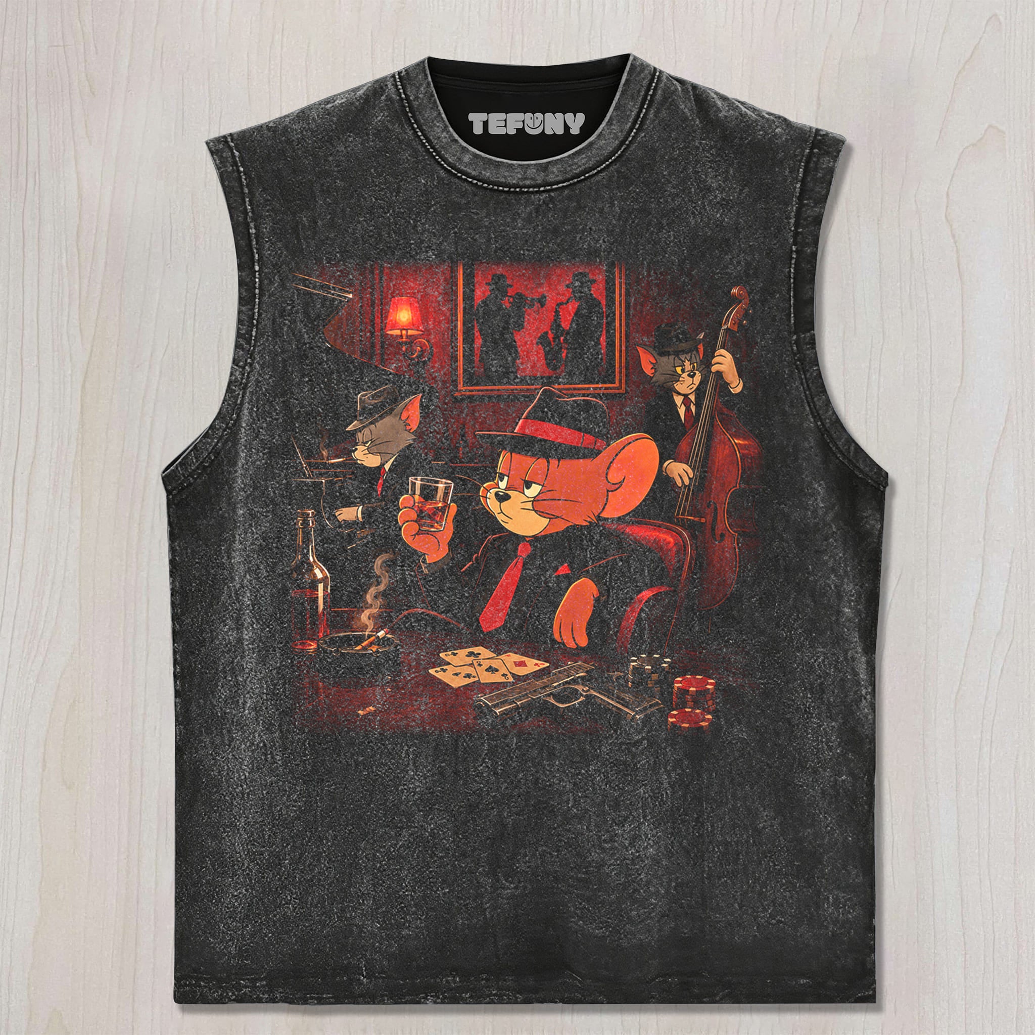 CARTOON MOUSE V1 UNISEX TEE, TANK TOP, LAYERED LS, SWEATSHIRT & HOODIE