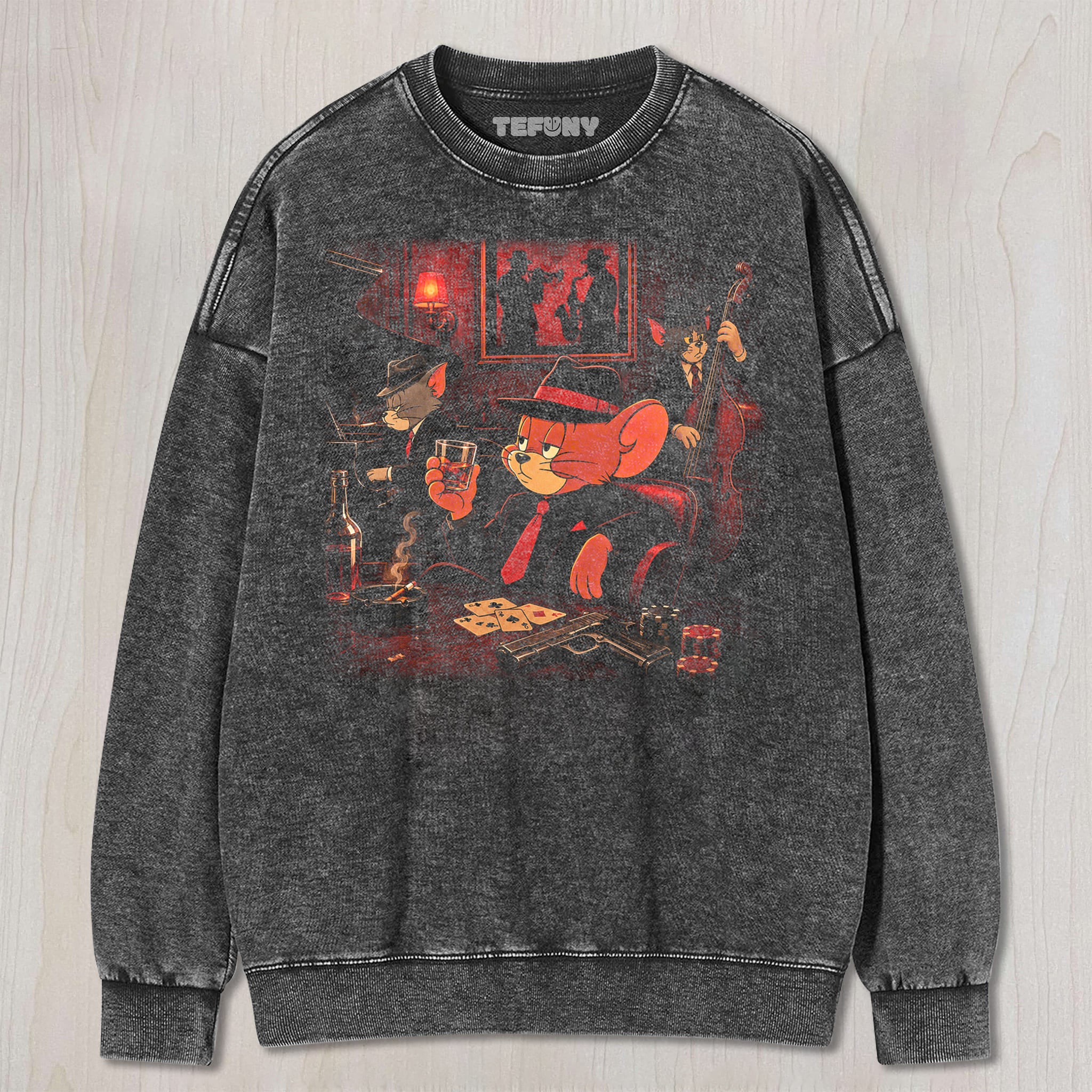 CARTOON MOUSE V1 UNISEX TEE, TANK TOP, LAYERED LS, SWEATSHIRT & HOODIE