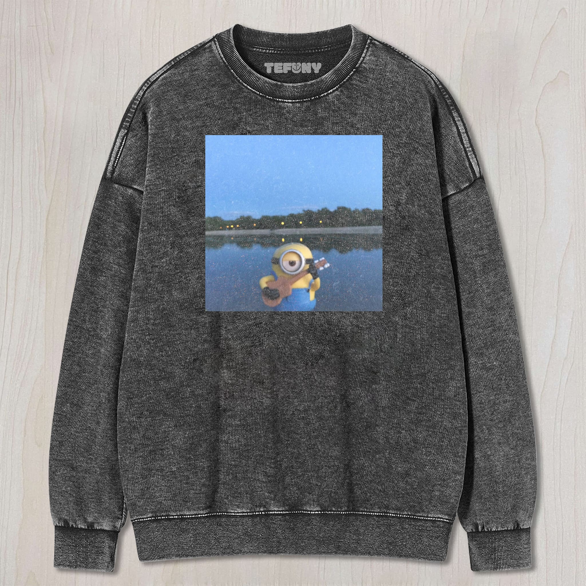CARTOON YELLOW FIGURE V1 UNISEX TEE, TANK TOP, LAYERED LS, SWEATSHIRT & HOODIE