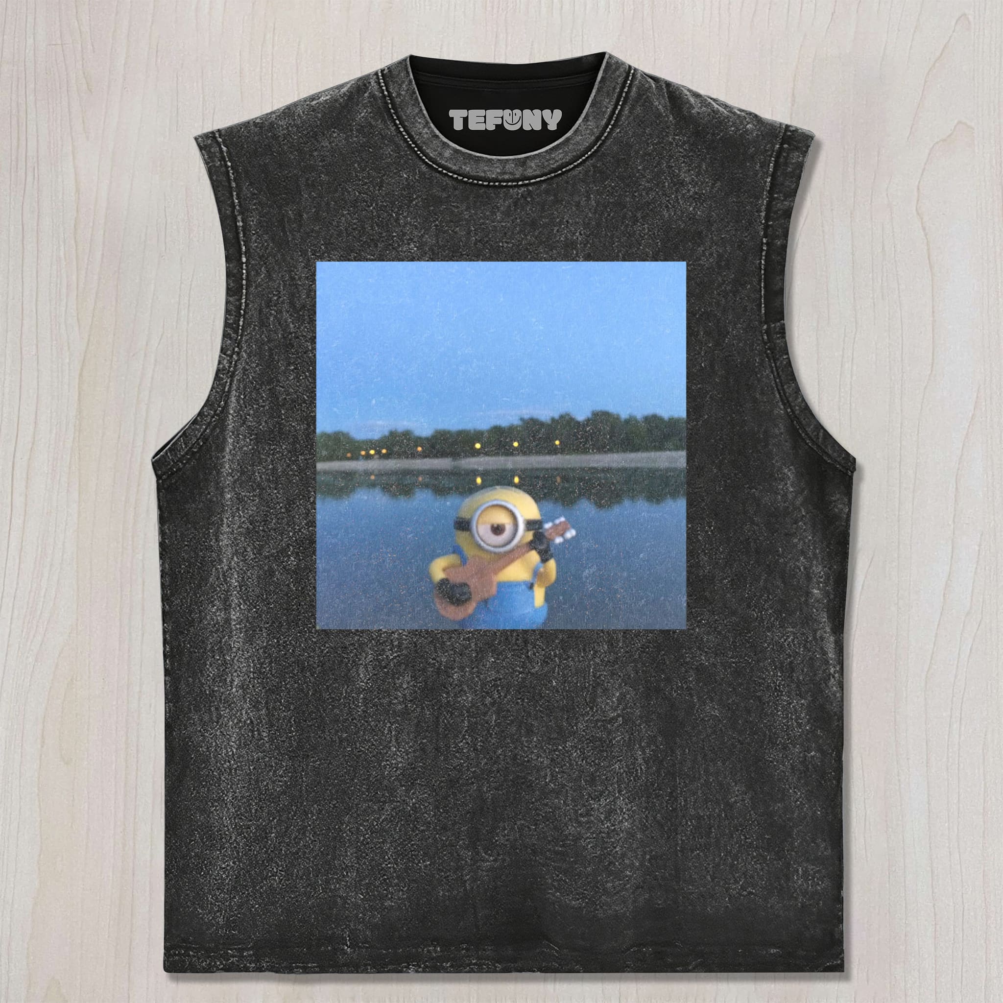 CARTOON YELLOW FIGURE V1 UNISEX TEE, TANK TOP, LAYERED LS, SWEATSHIRT & HOODIE