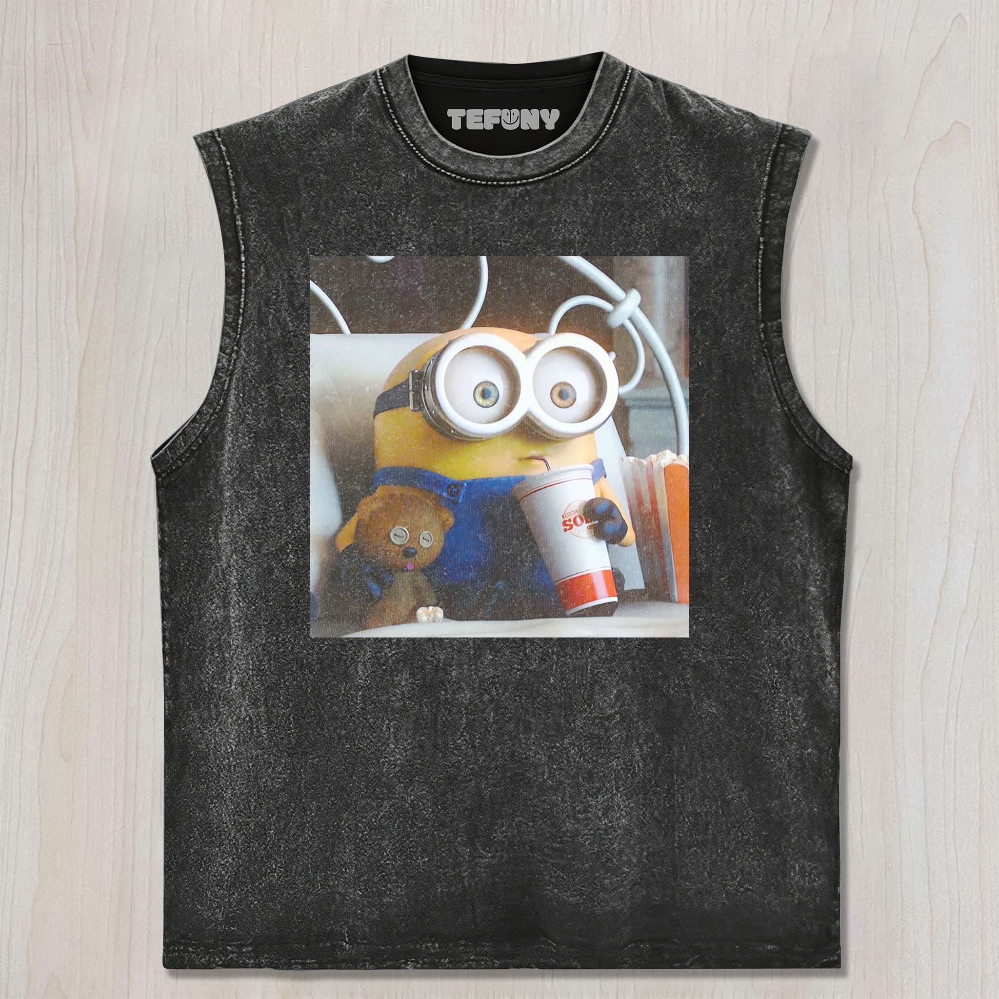 CARTOON YELLOW FIGURE V3 UNISEX TEE, TANK TOP, LAYERED LS, SWEATSHIRT & HOODIE