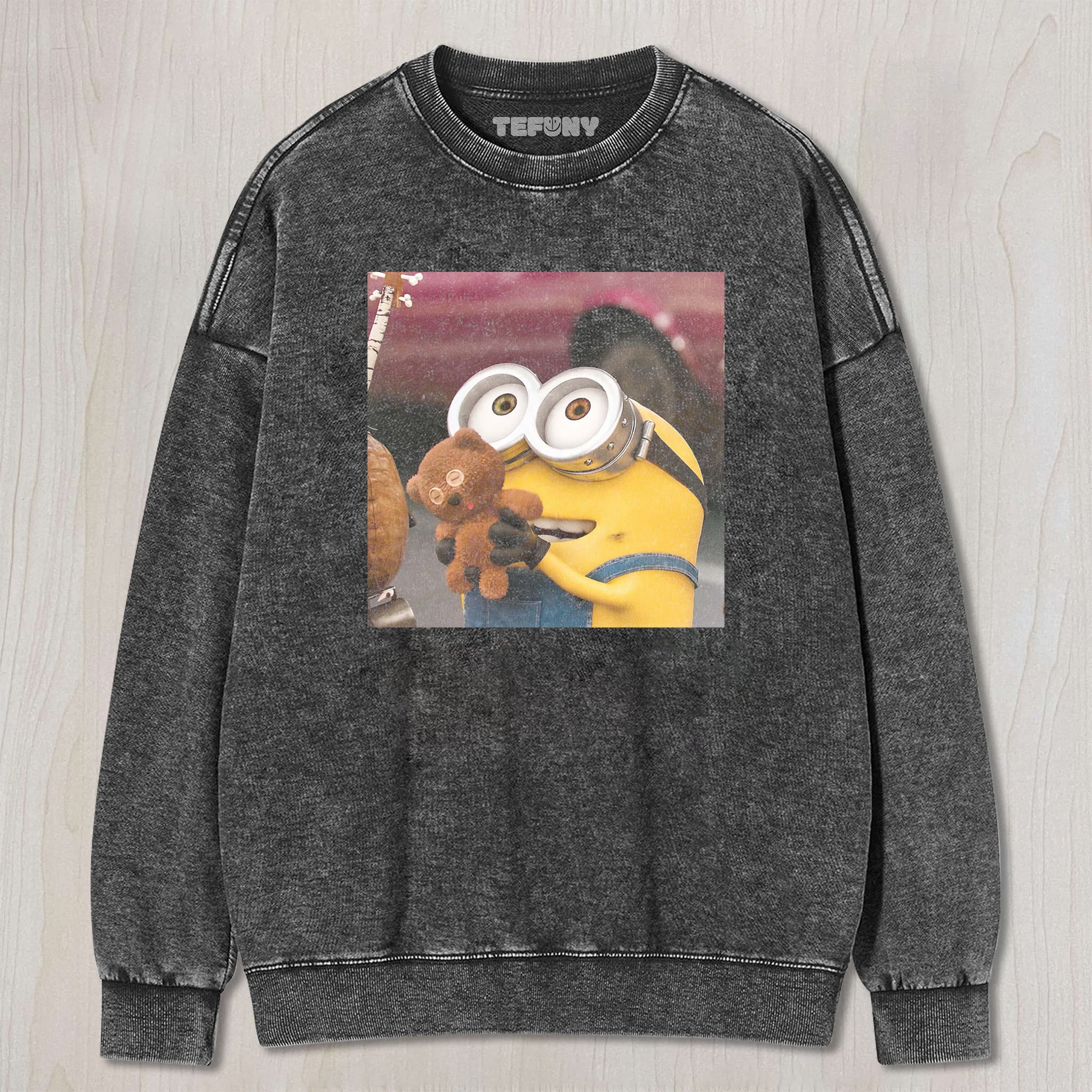CARTOON YELLOW FIGURE V4 UNISEX TEE, TANK TOP, LAYERED LS, SWEATSHIRT & HOODIE