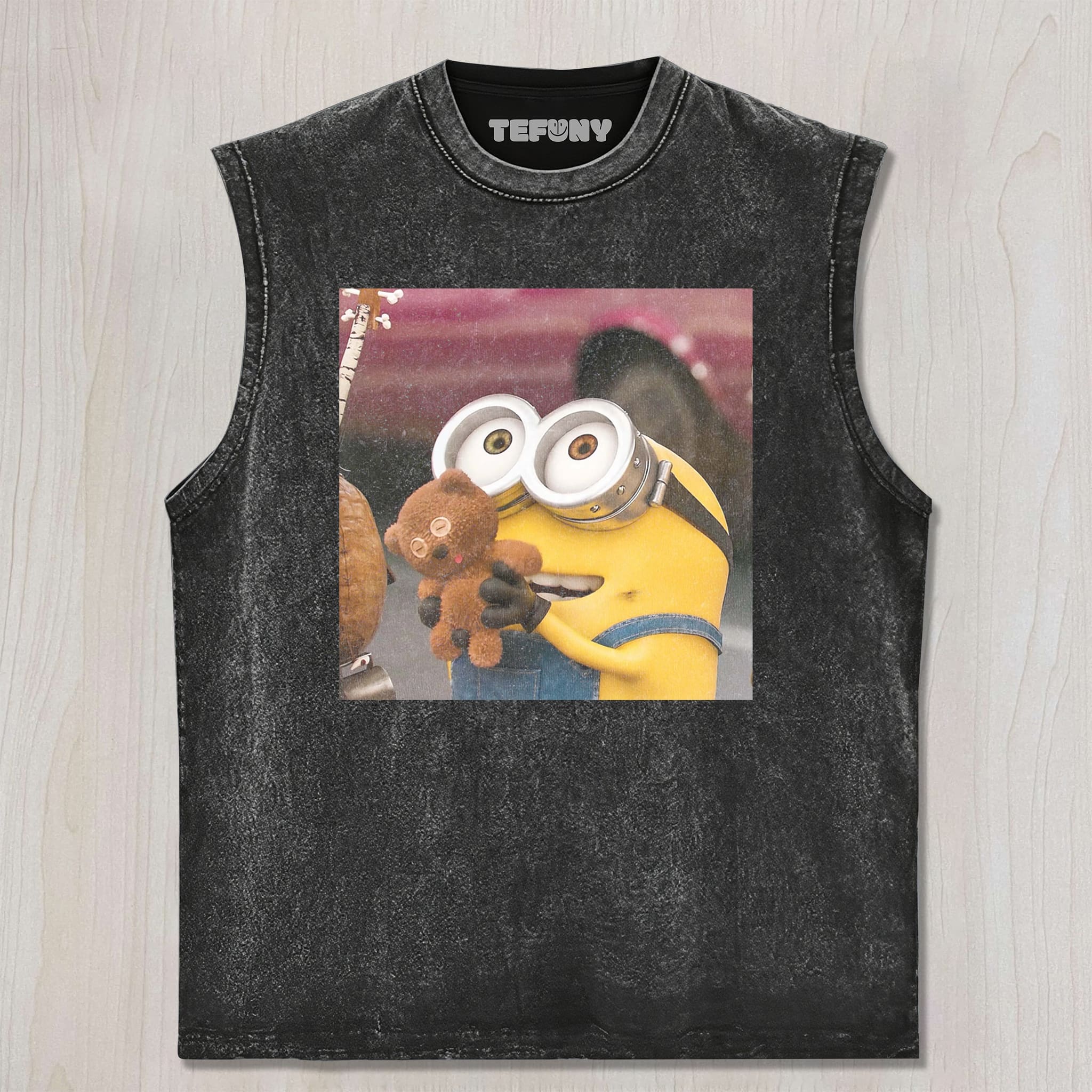 CARTOON YELLOW FIGURE V4 UNISEX TEE, TANK TOP, LAYERED LS, SWEATSHIRT & HOODIE