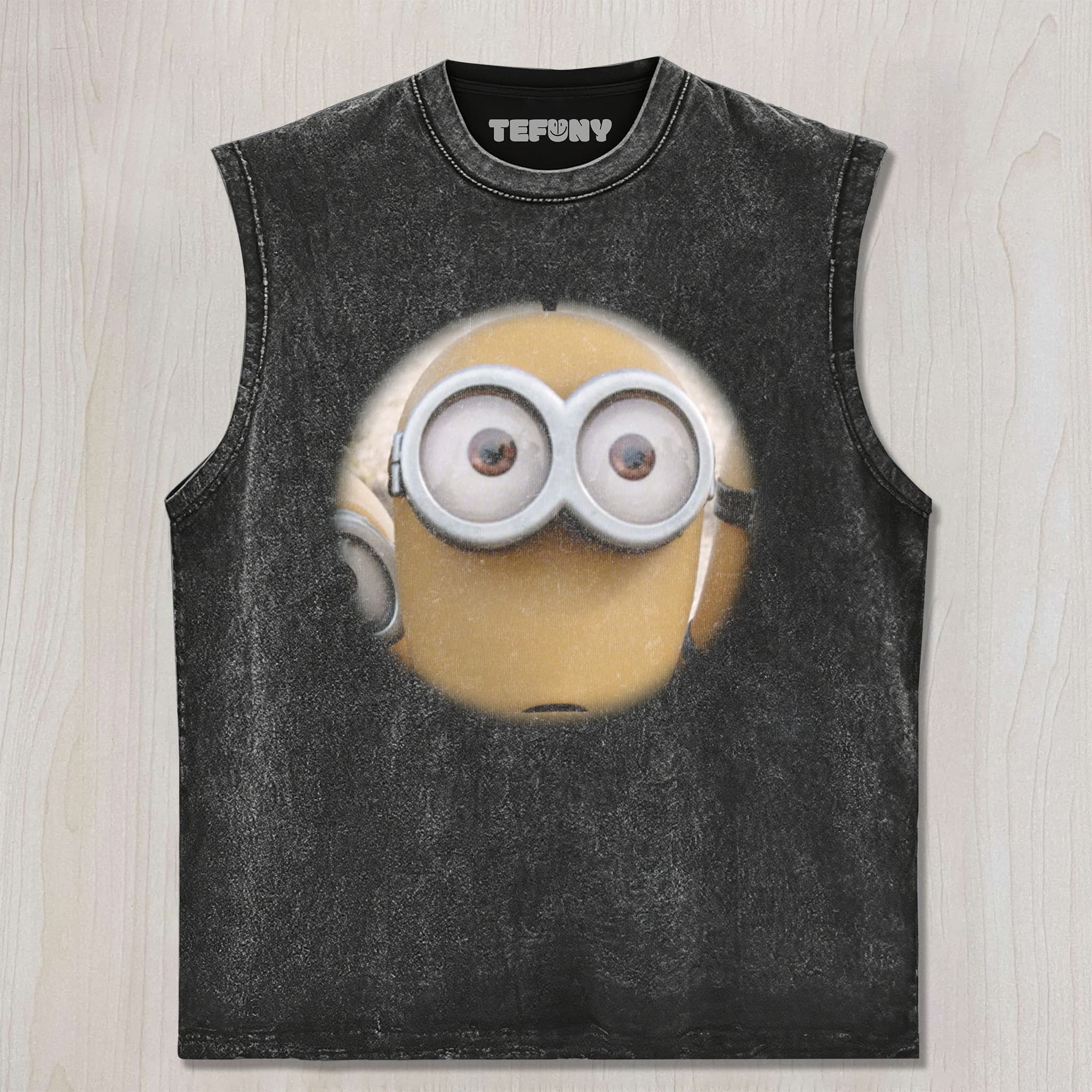 CARTOON YELLOW FIGURE V7 UNISEX TEE, TANK TOP, LAYERED LS, SWEATSHIRT & HOODIE