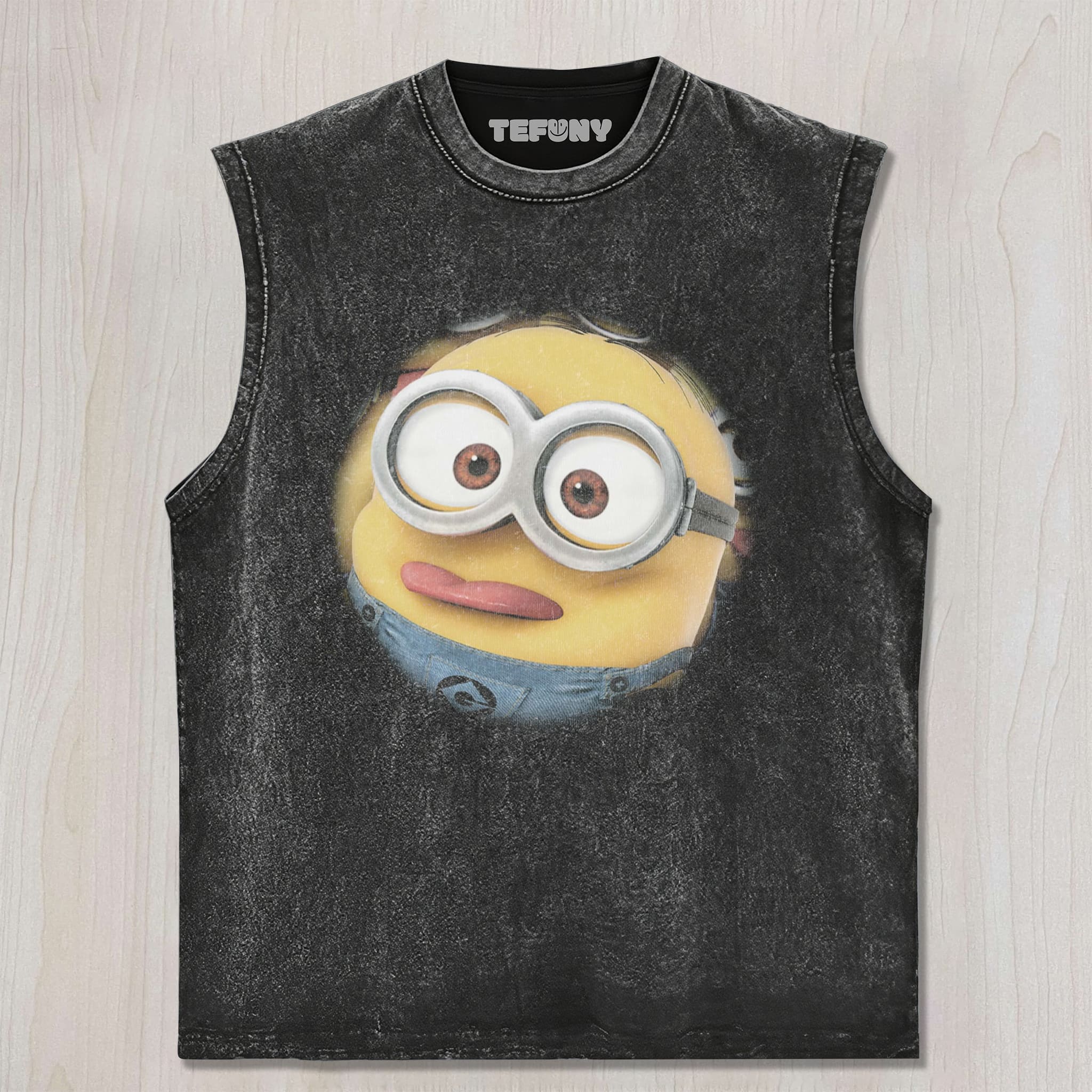 CARTOON YELLOW FIGURE V8 UNISEX TEE, TANK TOP, LAYERED LS, SWEATSHIRT & HOODIE