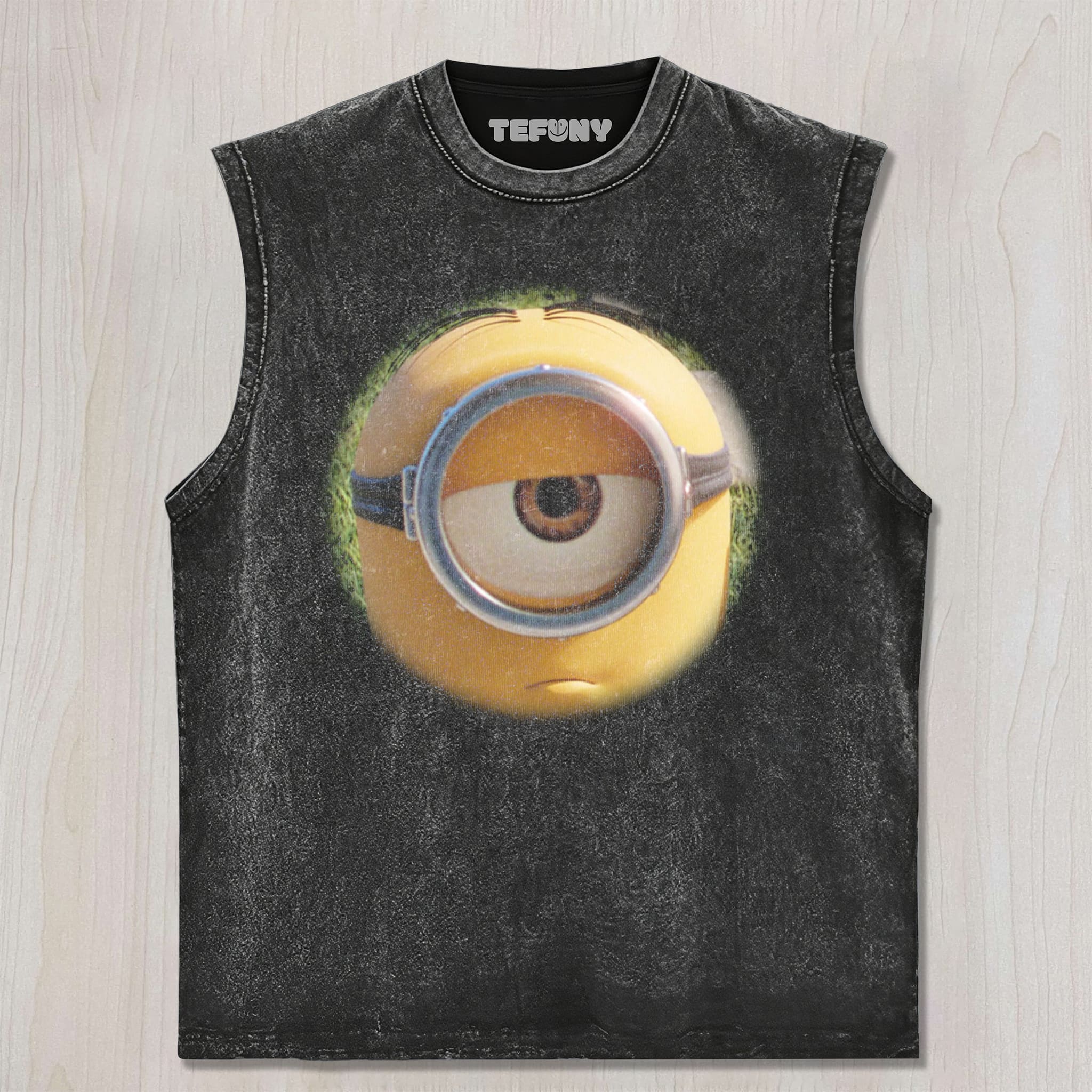 CARTOON YELLOW FIGURE V9 UNISEX TEE, TANK TOP, LAYERED LS, SWEATSHIRT & HOODIE