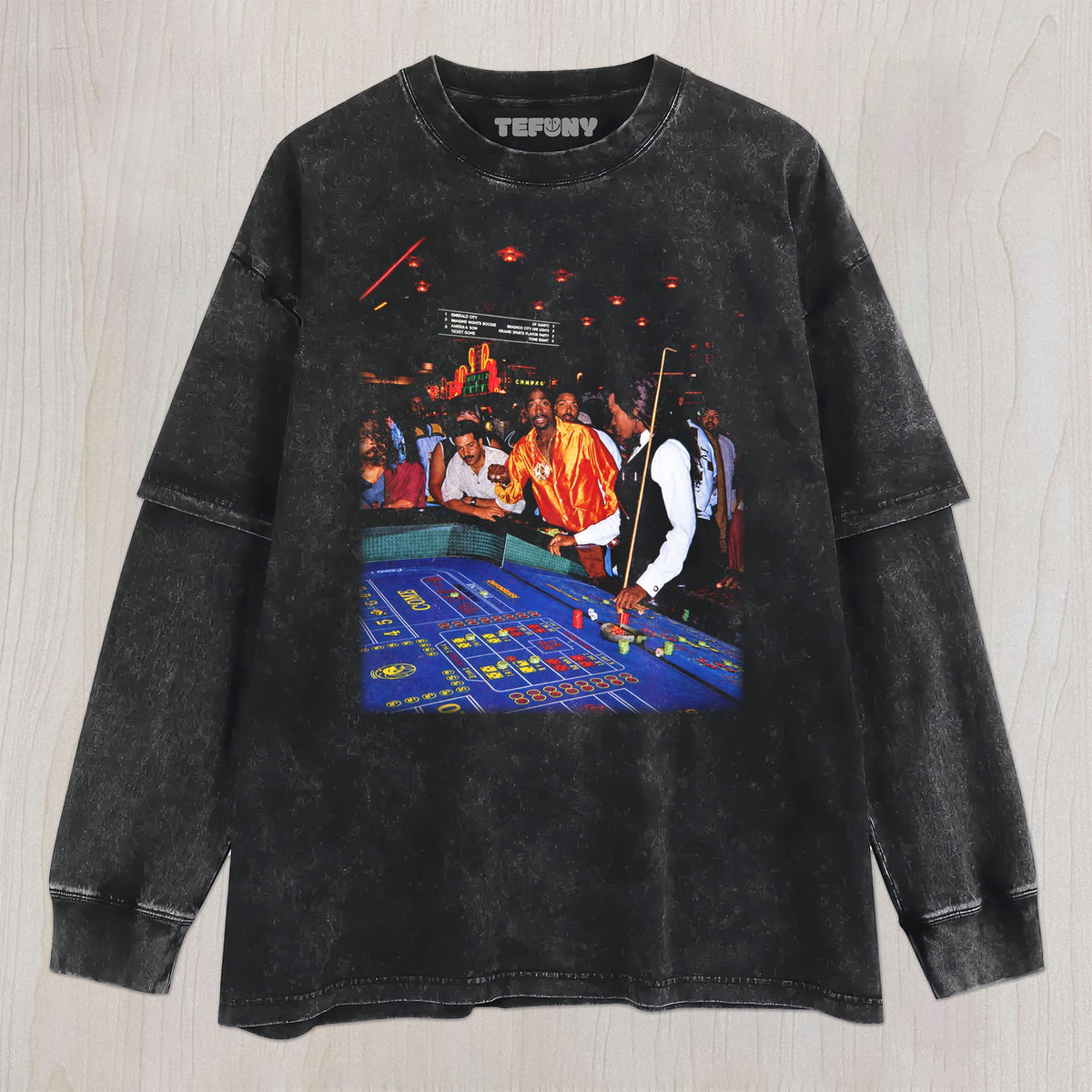 CASINO GAMES UNISEX TEE, TANK TOP, LAYERED LS, SWEATSHIRT & HOODIE
