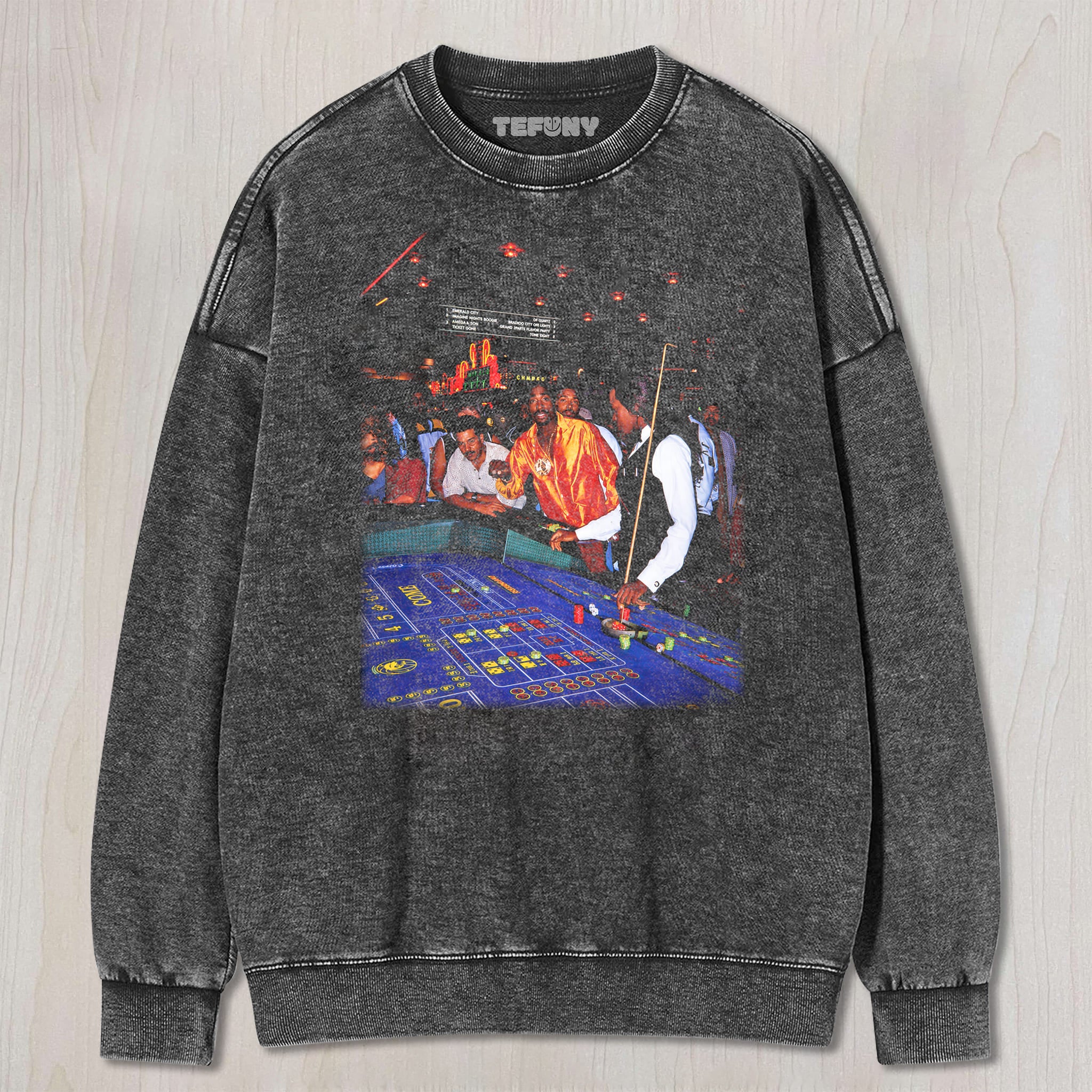 CASINO GAMES UNISEX TEE, TANK TOP, LAYERED LS, SWEATSHIRT & HOODIE