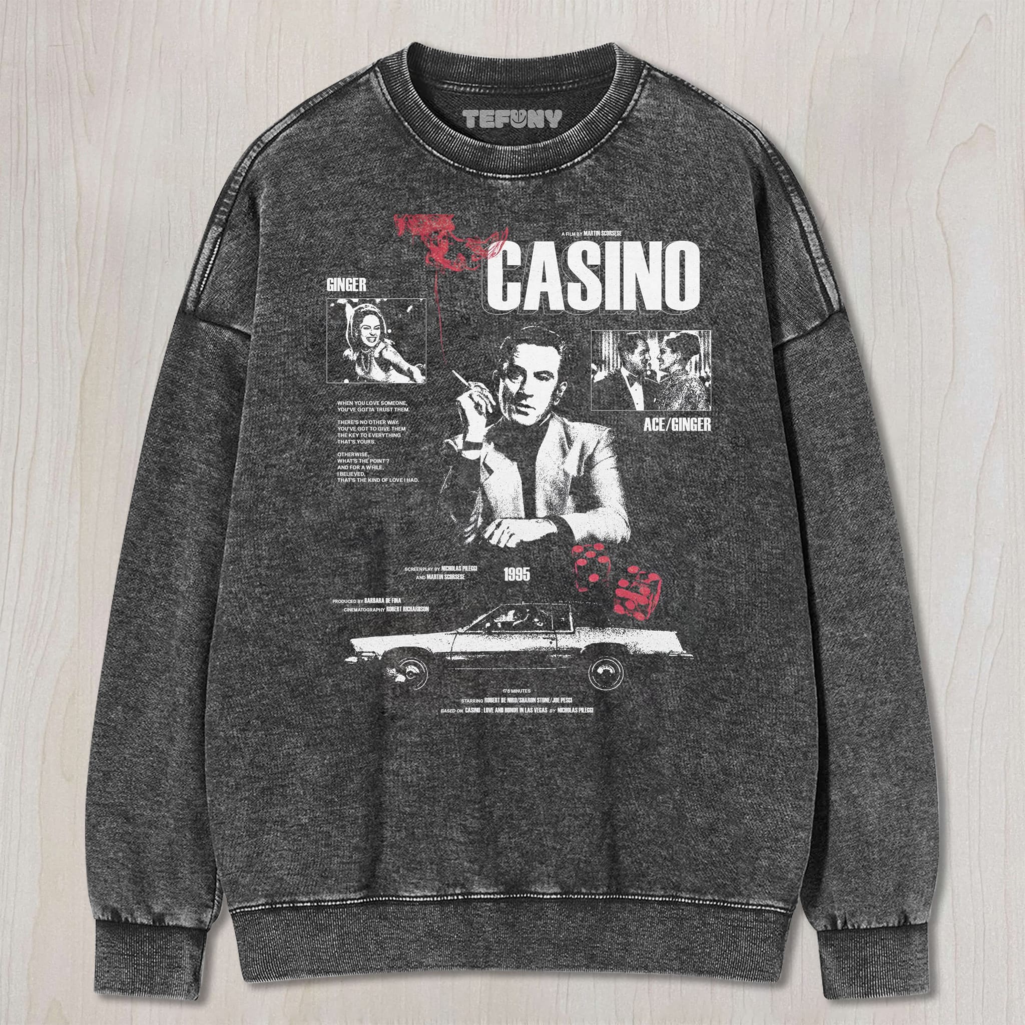 CASINO V2 UNISEX TEE, TANK TOP, LAYERED LS, SWEATSHIRT & HOODIE