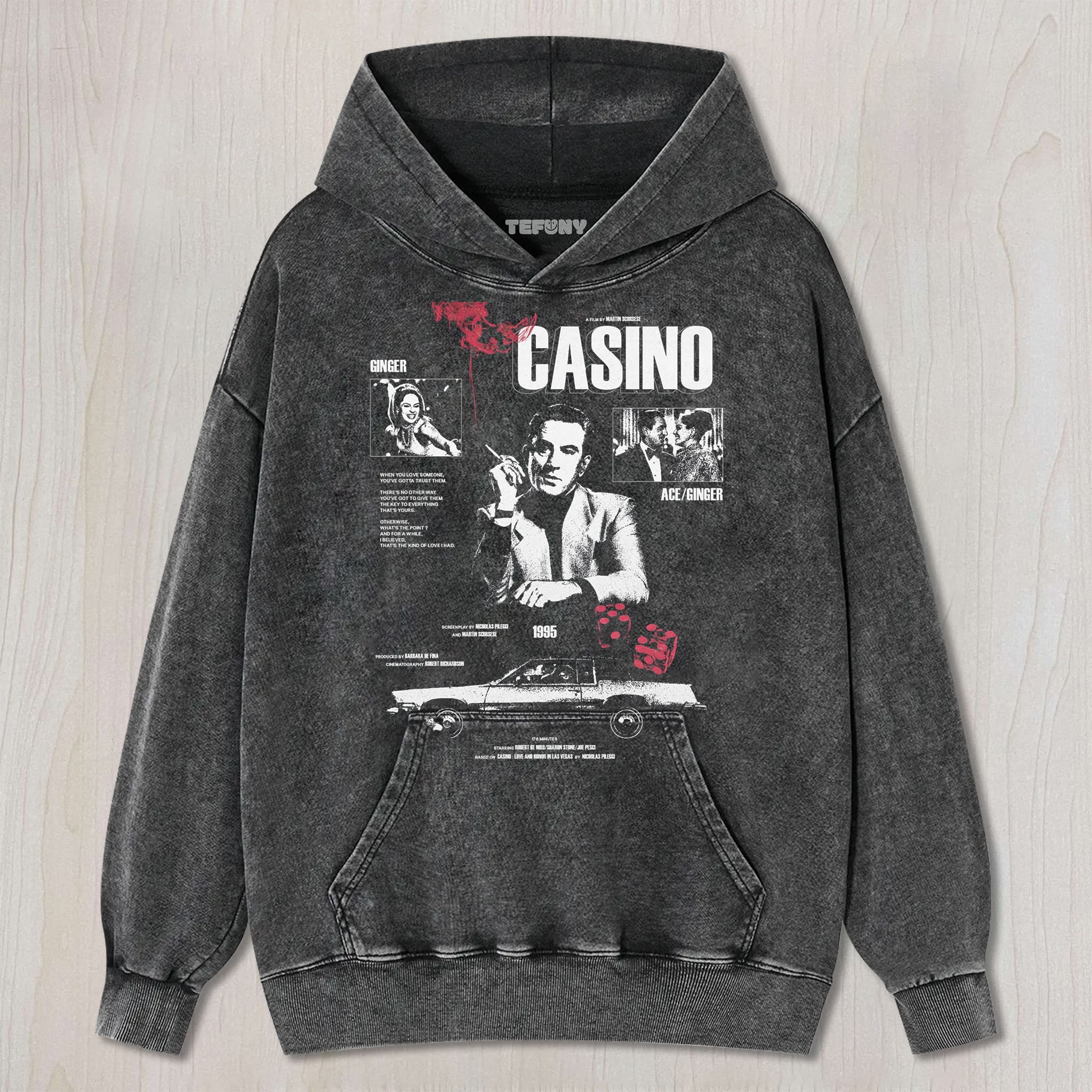 CASINO V2 UNISEX TEE, TANK TOP, LAYERED LS, SWEATSHIRT & HOODIE