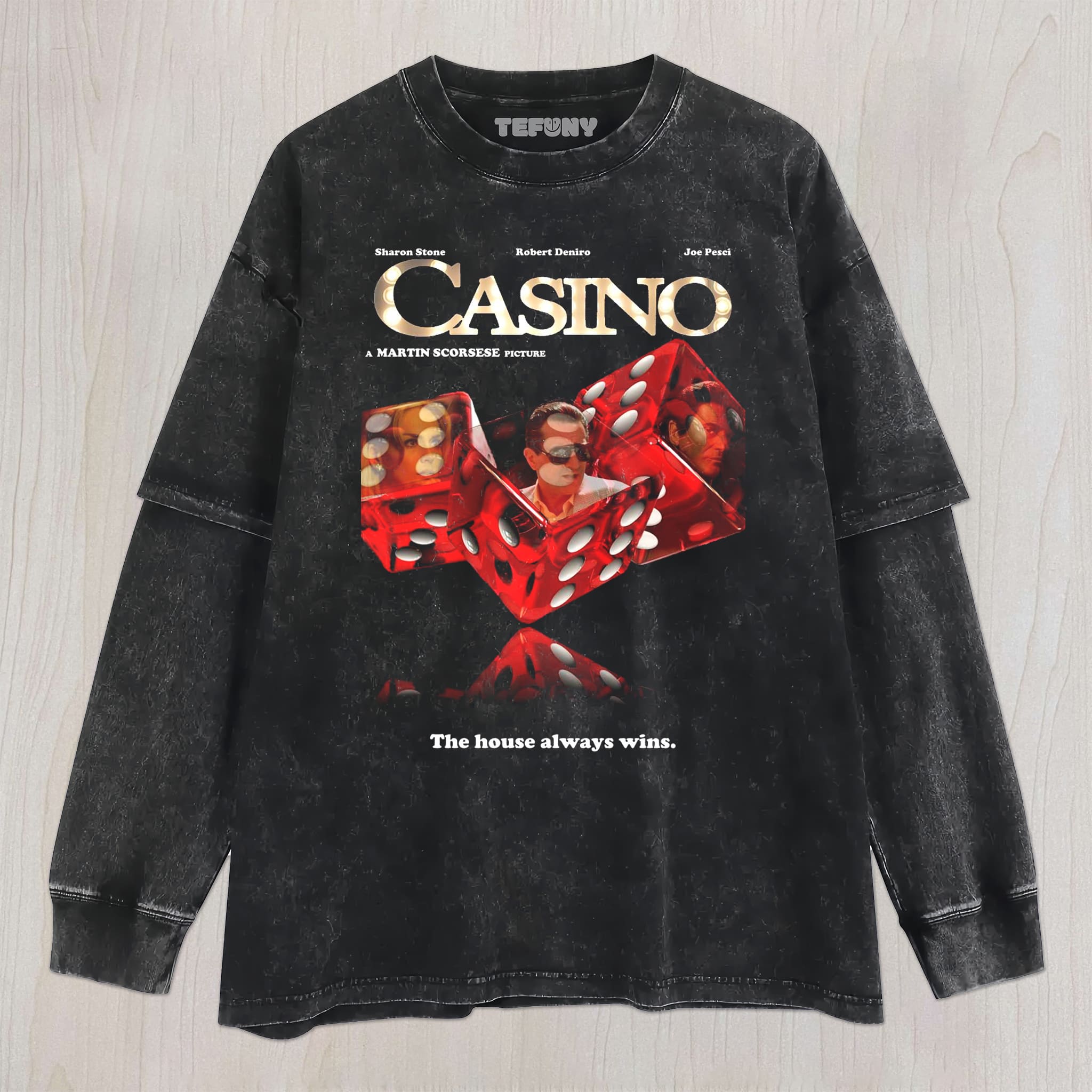 CASINO V4 UNISEX TEE, TANK TOP, LAYERED LS, SWEATSHIRT & HOODIE