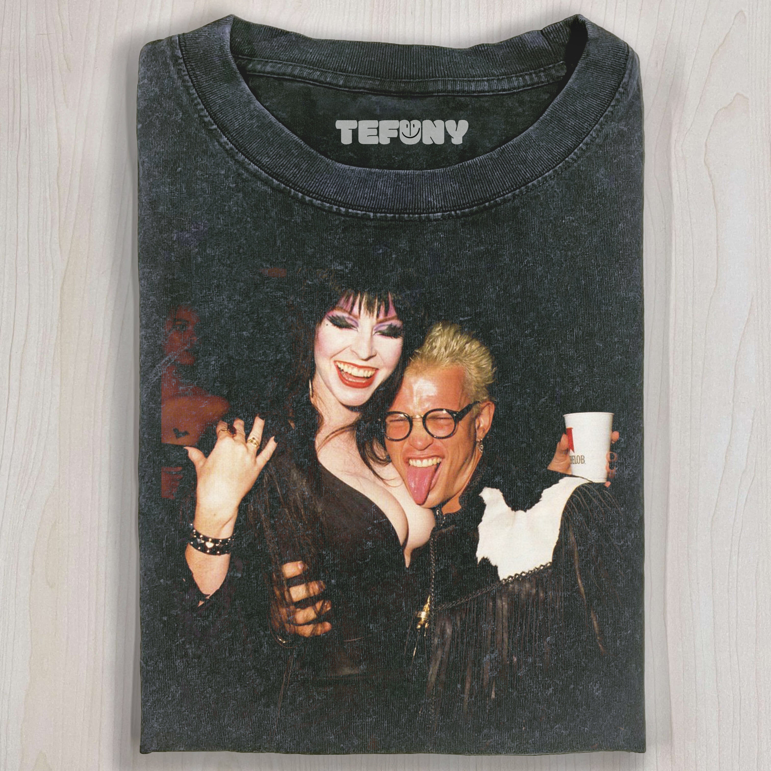 CASSANDRA PETERSON AND BILLY IDOL
