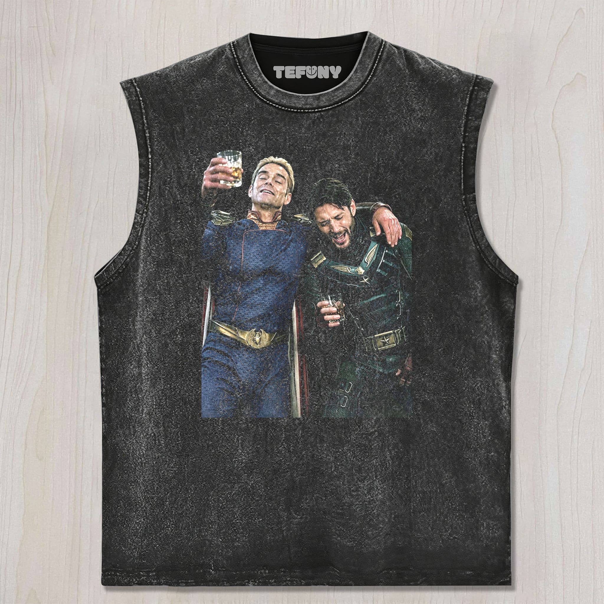 CASUAL CAPED HERO DUO UNISEX TEE, TANK TOP, LAYERED LS, SWEATSHIRT & HOODIE
