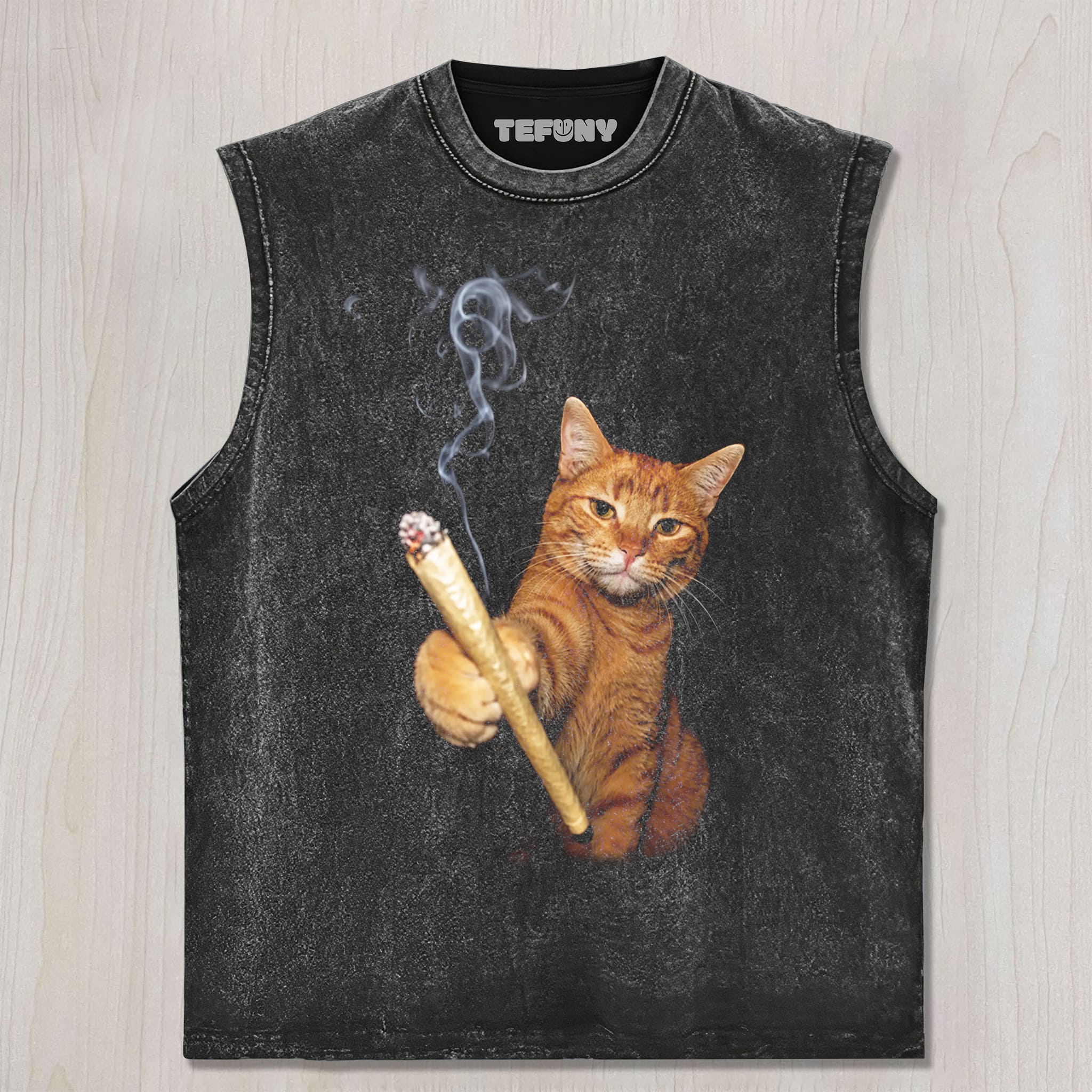 CAT MEME SMO N UNISEX TEE, TANK TOP, LAYERED LS, SWEATSHIRT & HOODIE
