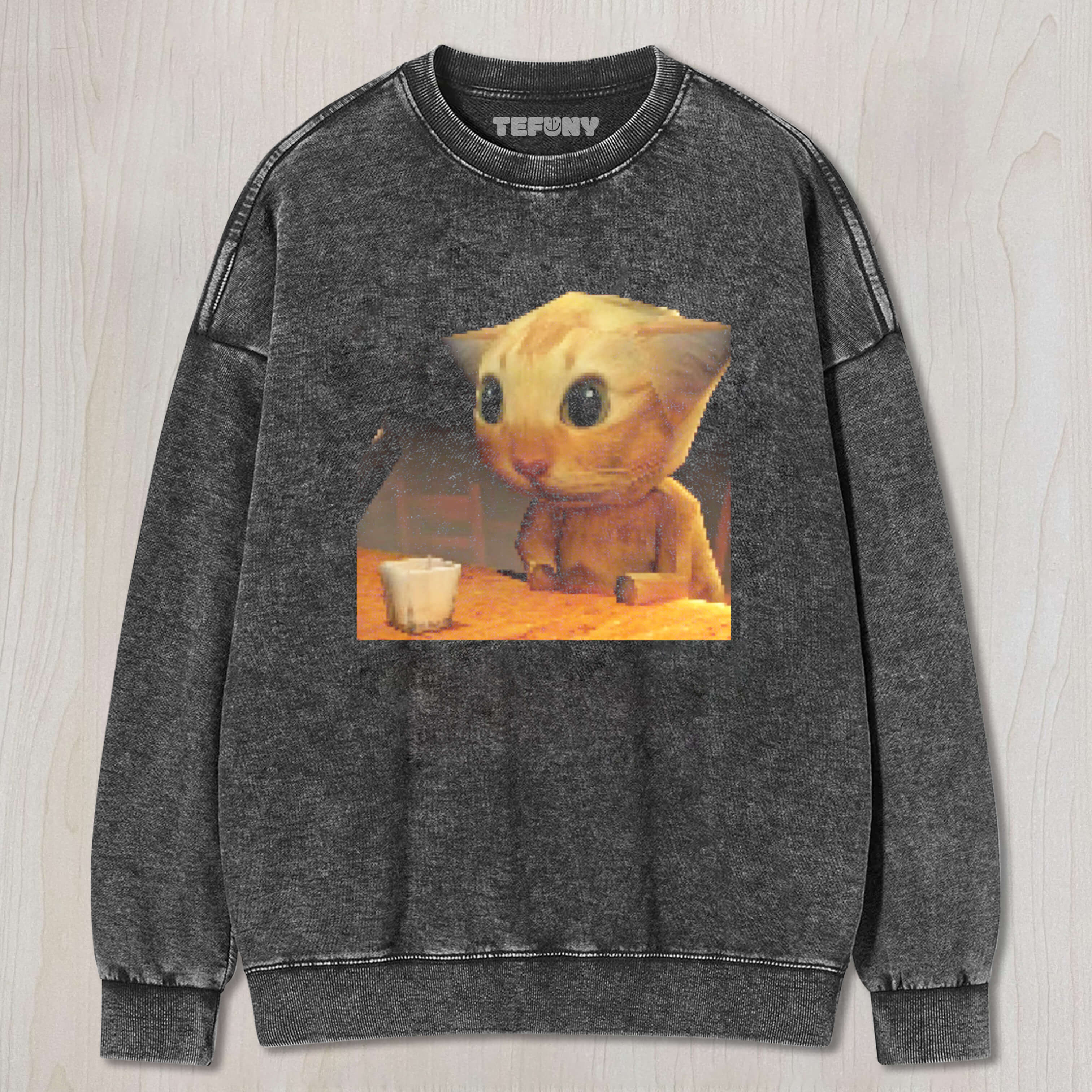 CAT MEME (3D) TEE & SWEAT & HOOD