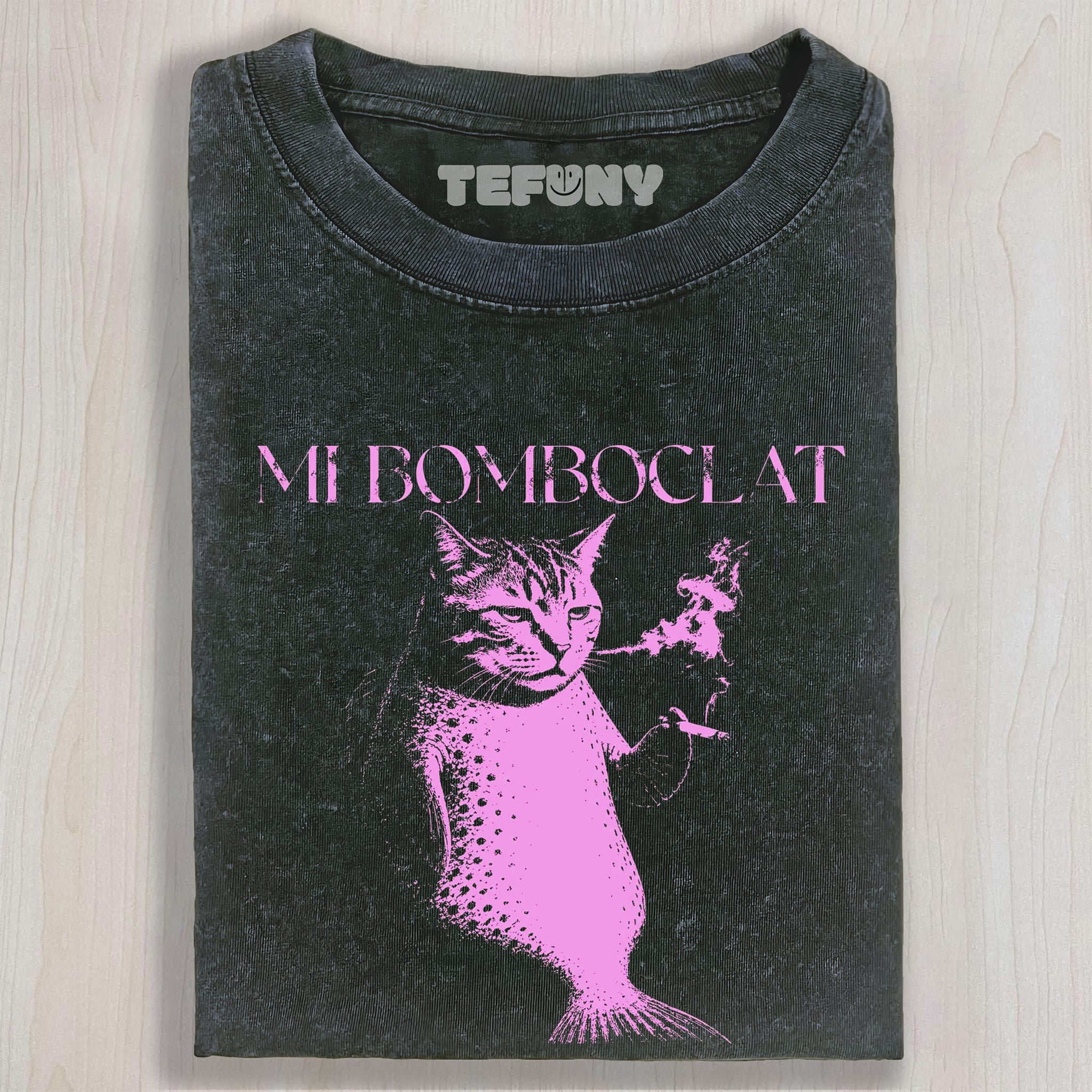 CAT MERMAID HUMOR GRAPHIC UNISEX TEE, TANK TOP, LAYERED LS, SWEATSHIRT & HOODIE