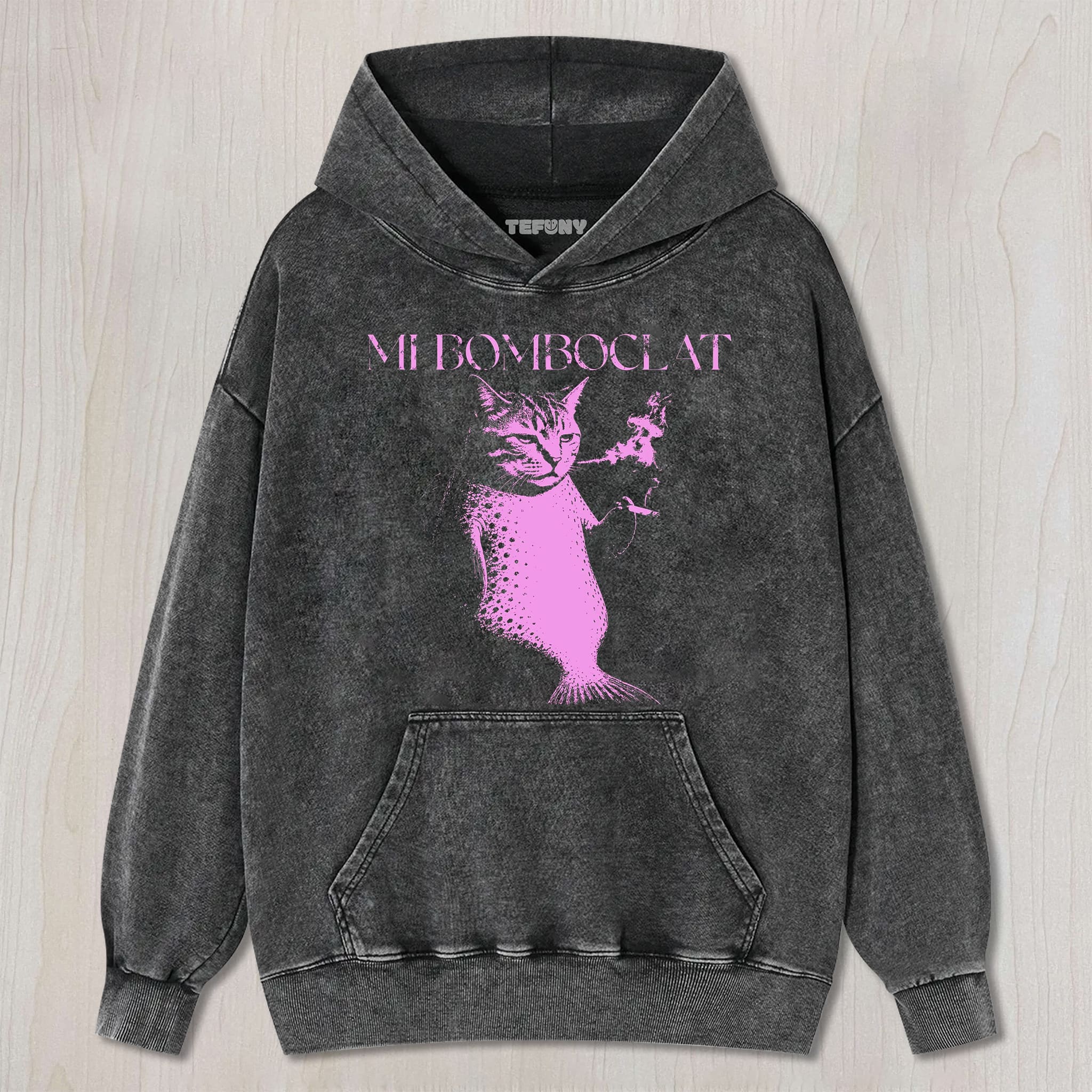 CAT MERMAID HUMOR GRAPHIC UNISEX TEE, TANK TOP, LAYERED LS, SWEATSHIRT & HOODIE